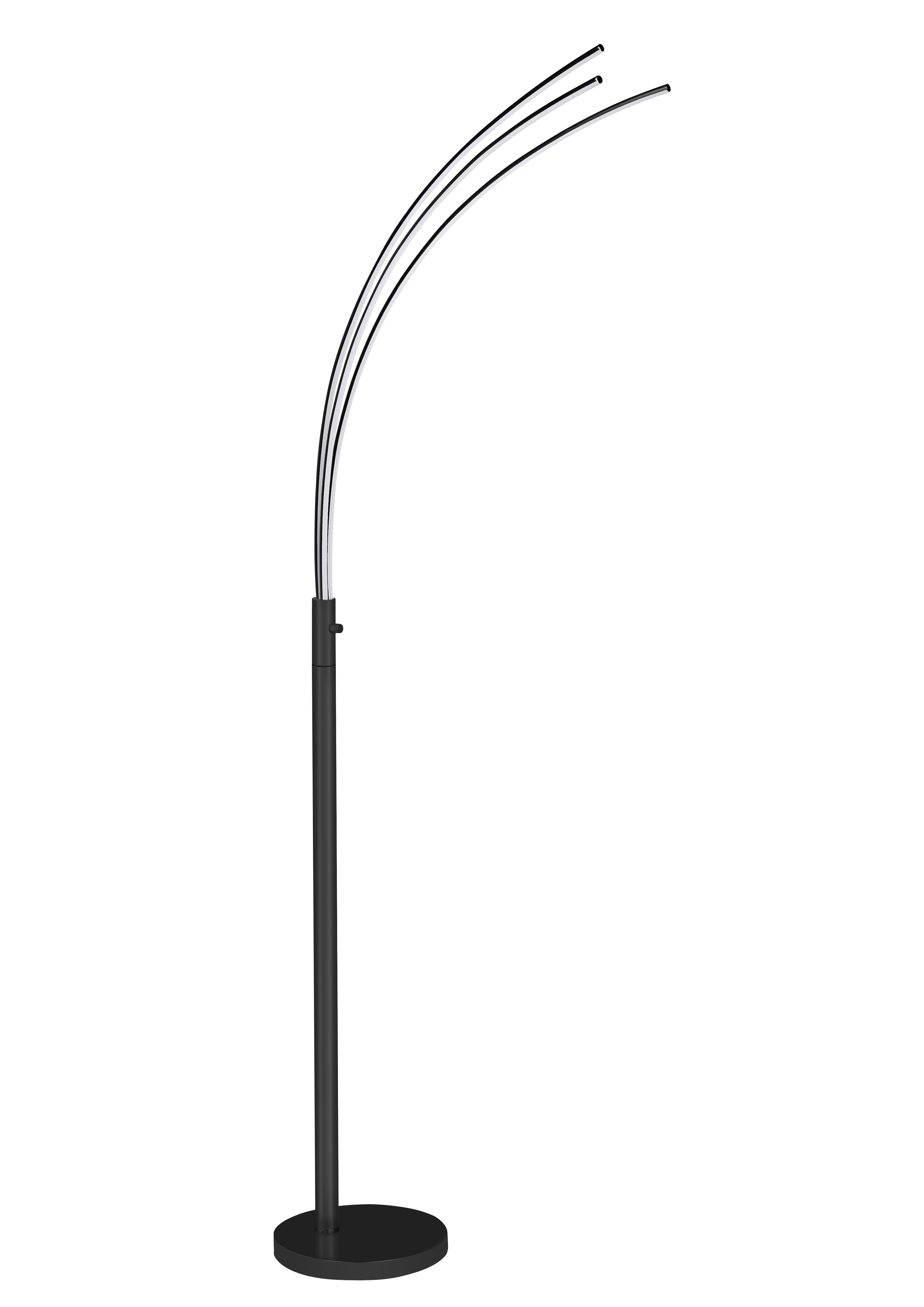 Vloerlamp Arch zwart