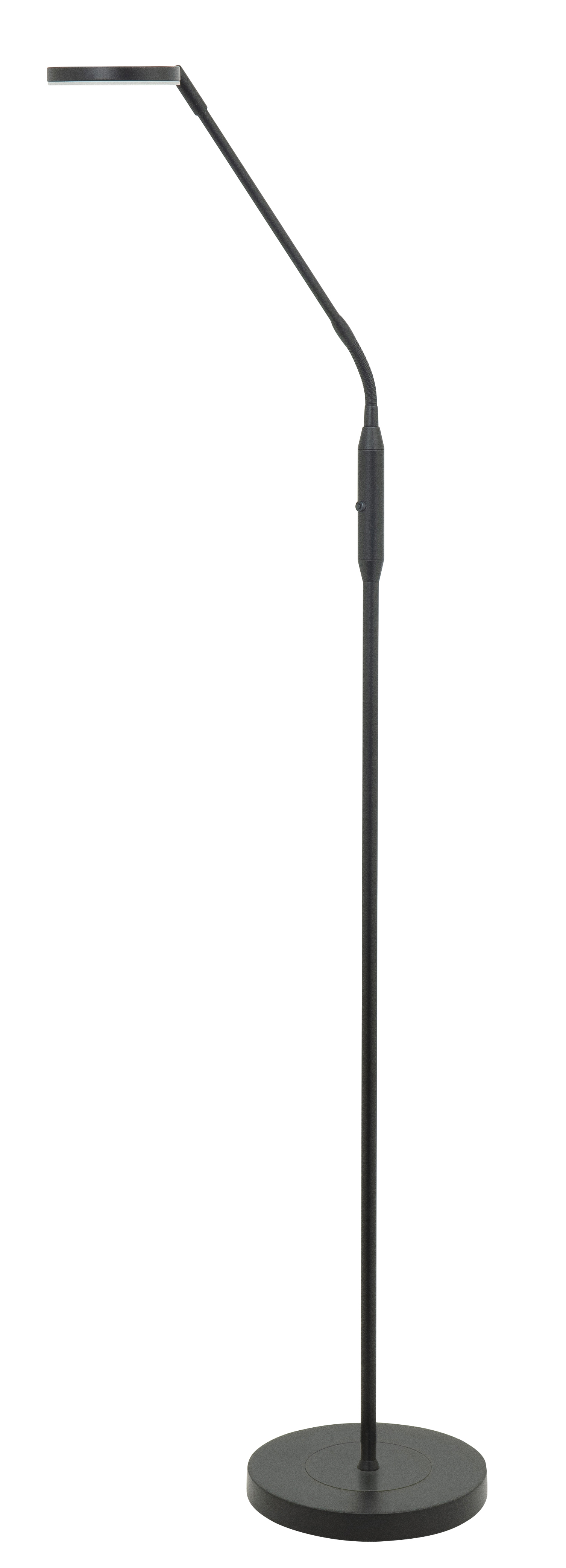 Vloerlamp Palma zwart