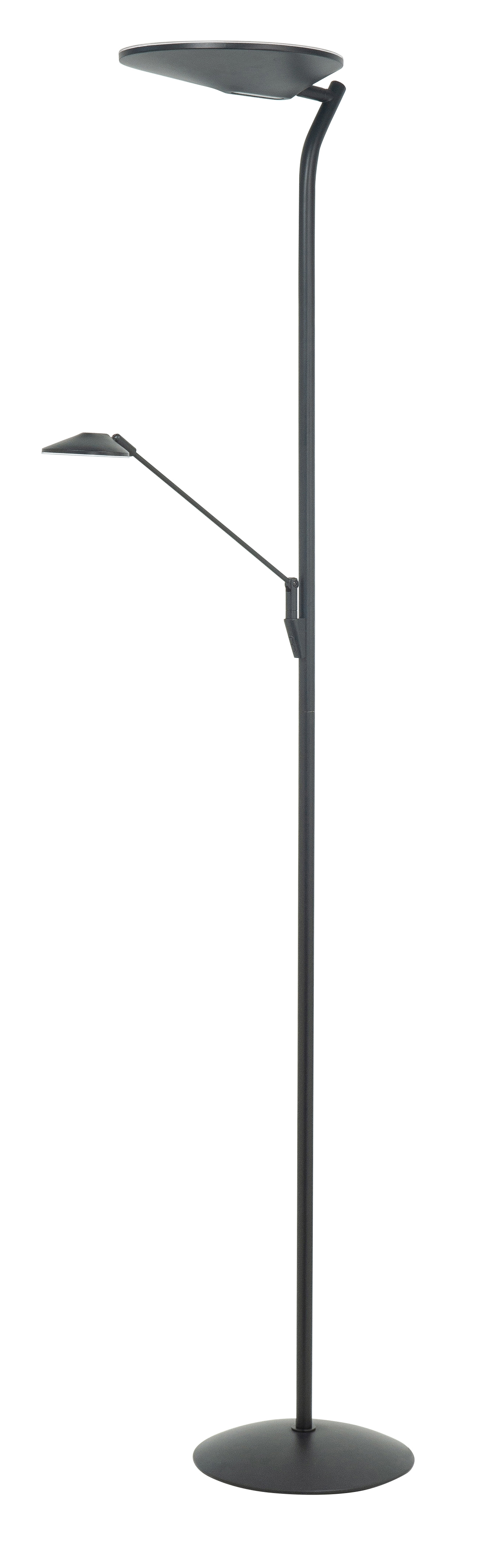 Vloerlamp New Kopenhagen zwart met spot