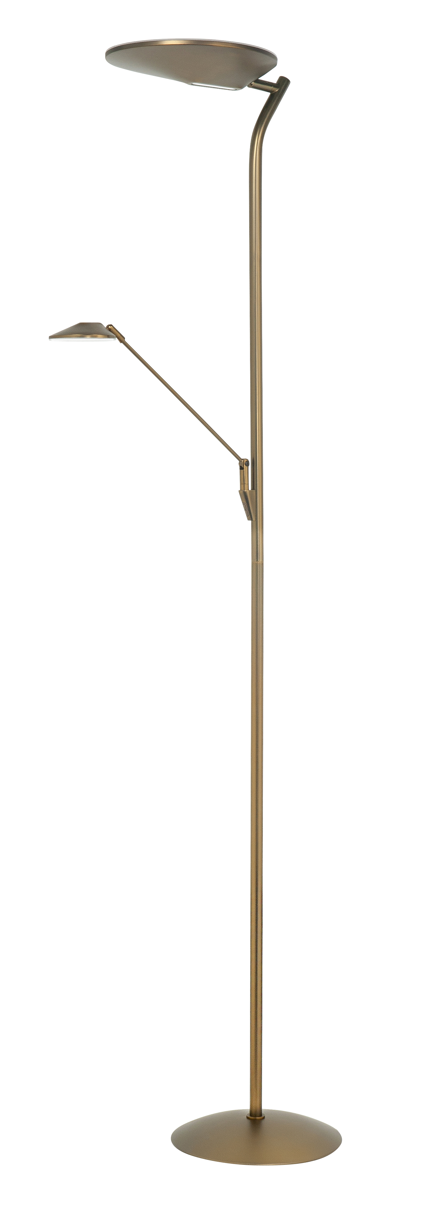 Vloerlamp New Kopenhagen brons met spot