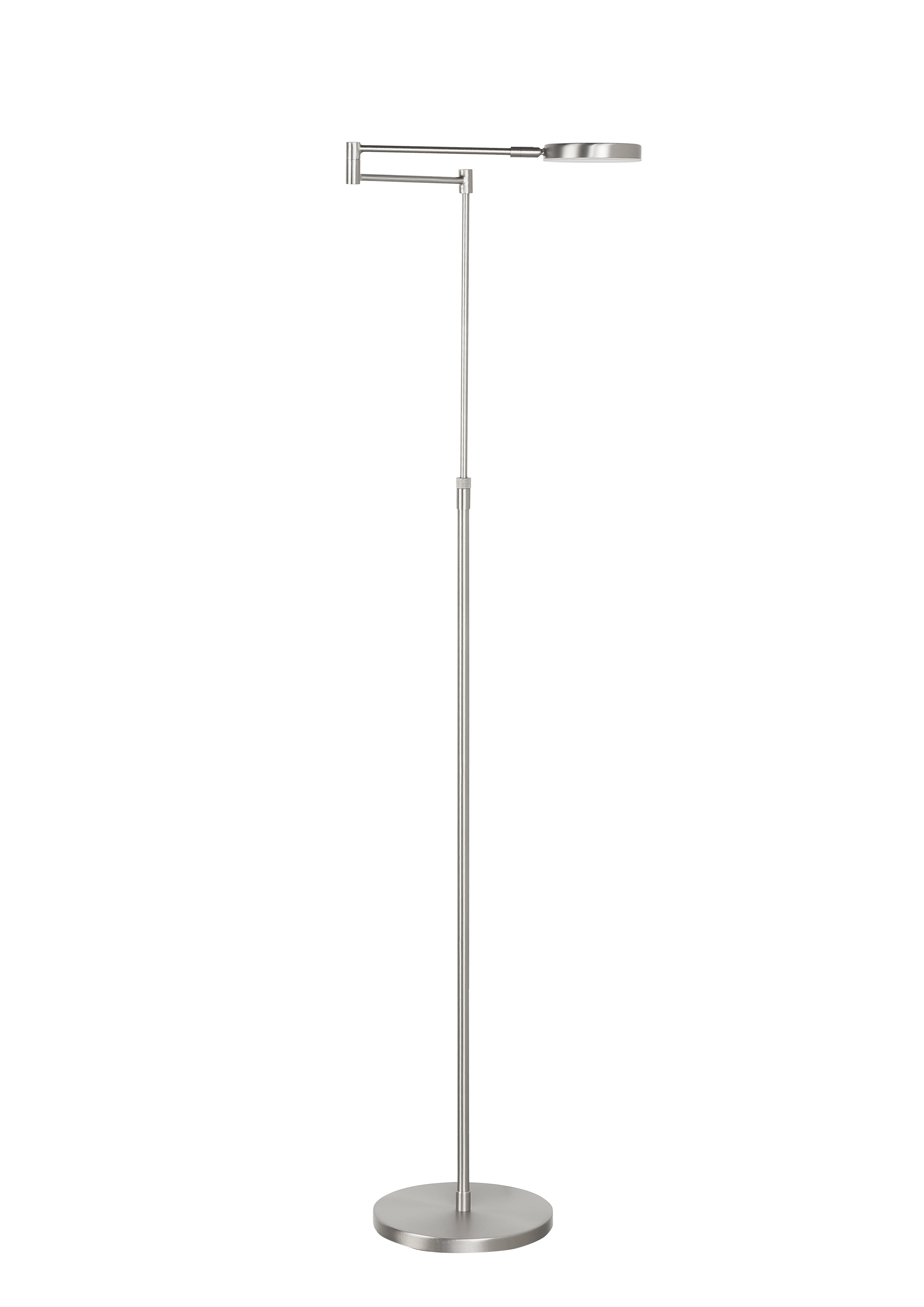 Vloerlamp Sun nikkel