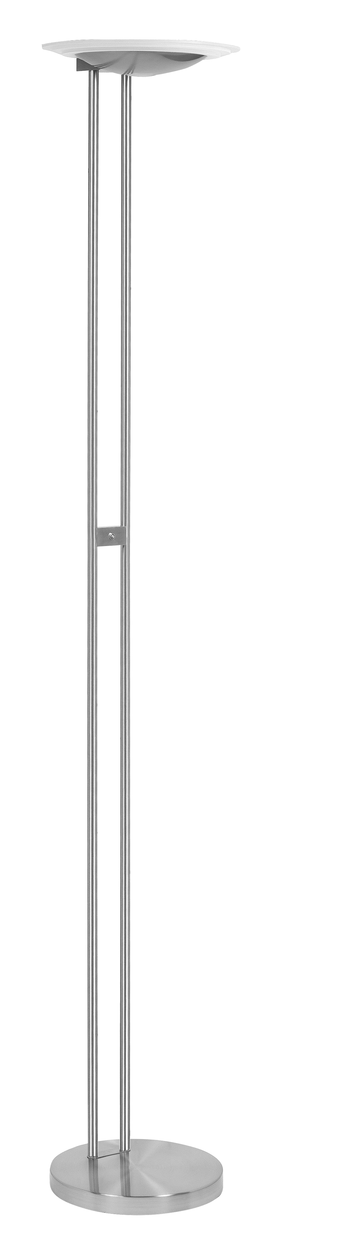 Vloerlamp Biarritz nikkel