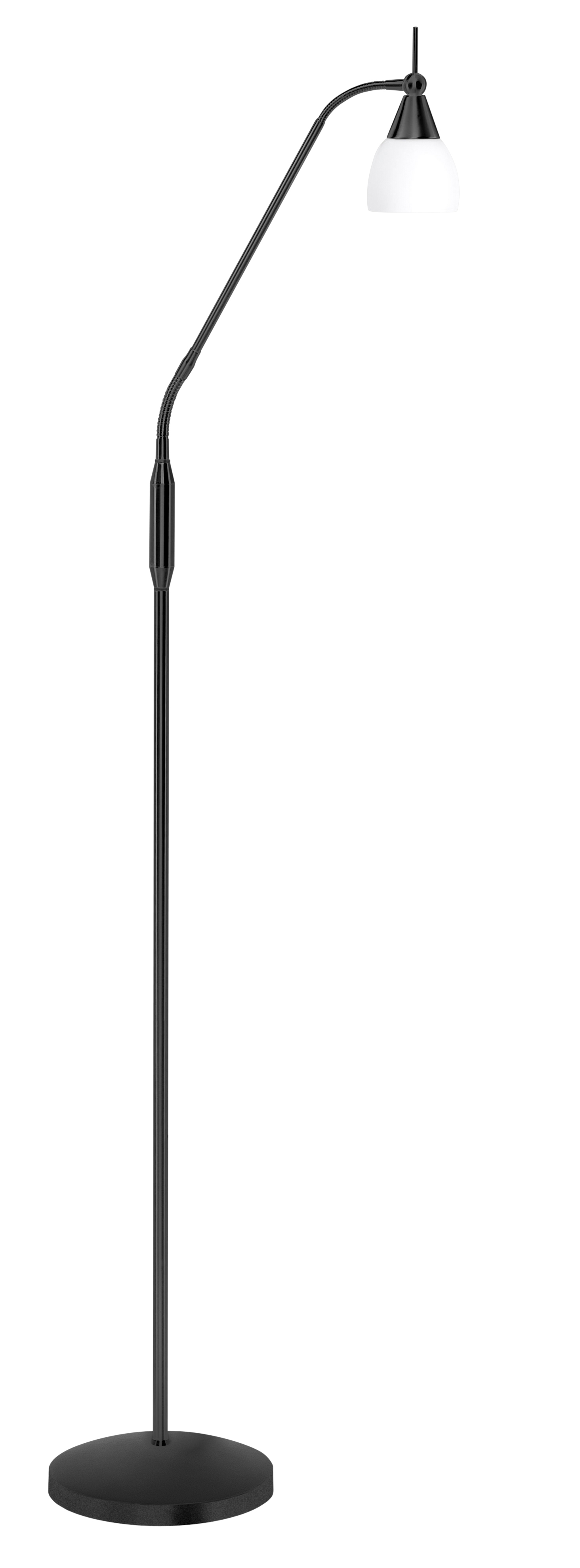 Vloerlamp Touchy zwart