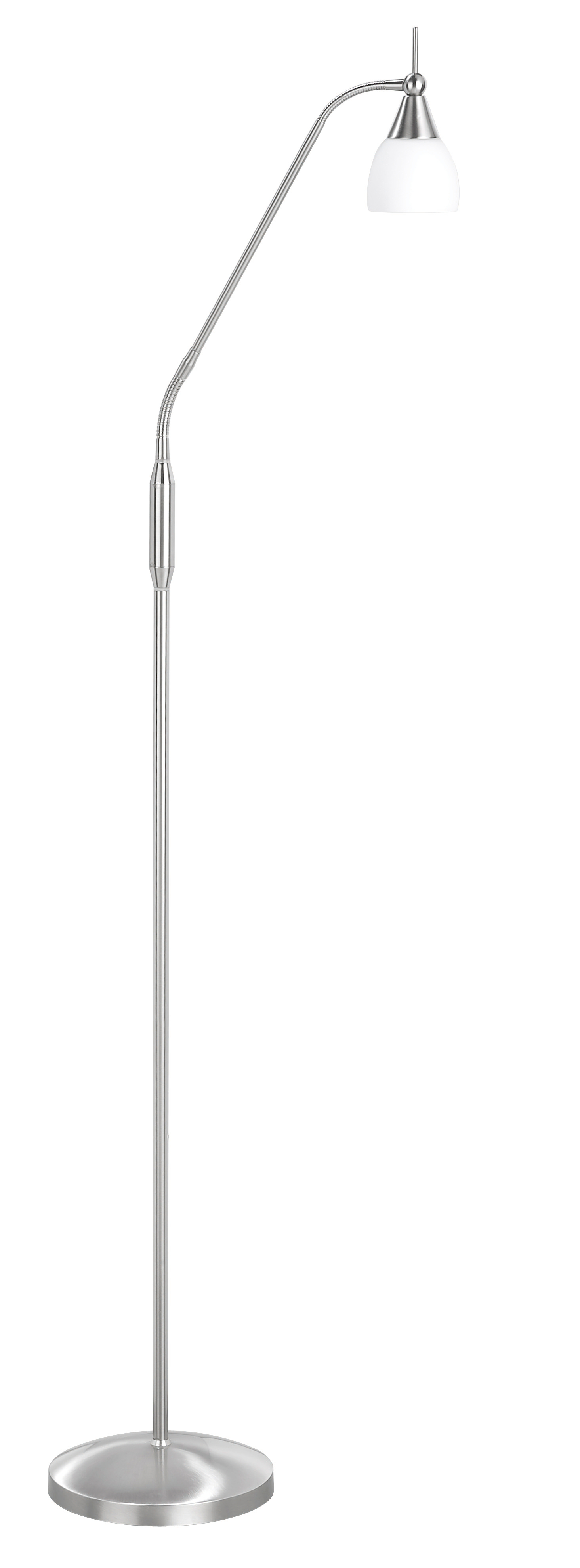 Vloerlamp Touchy nikkel