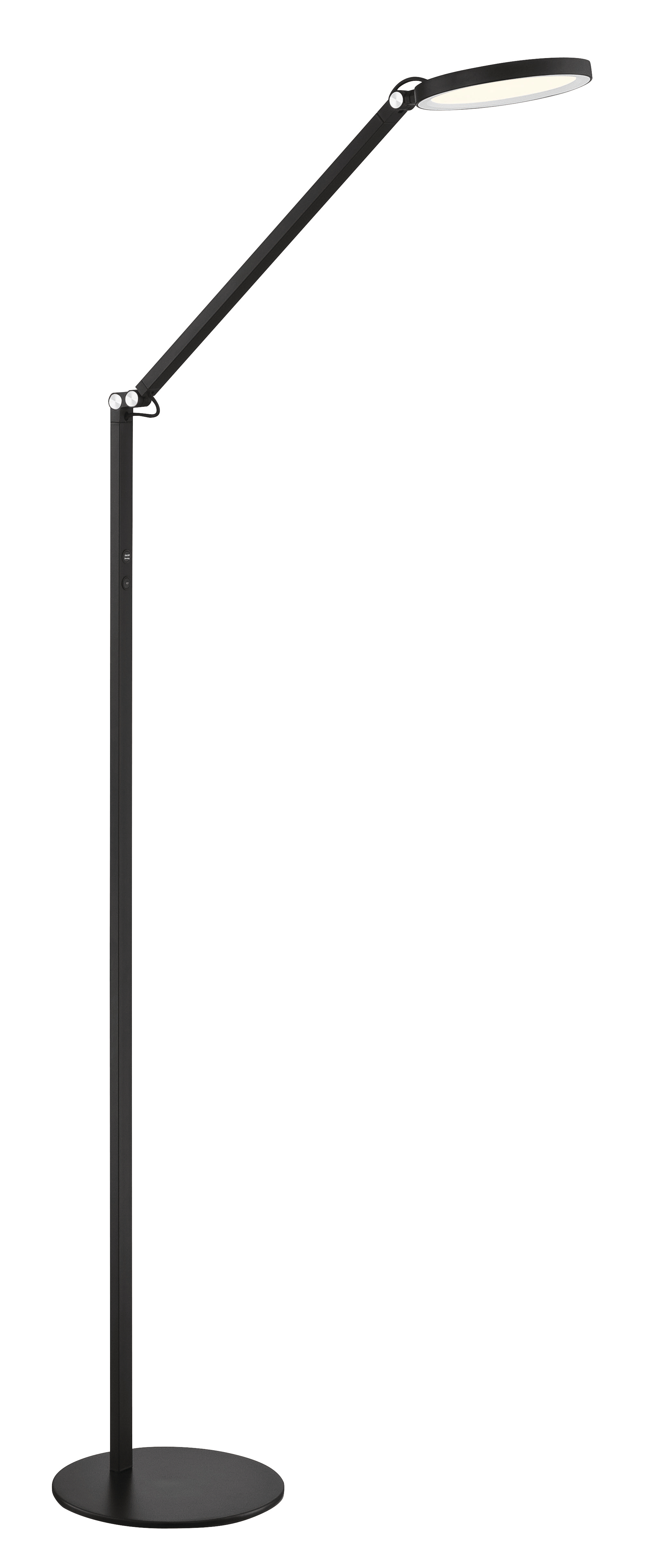 Vloerlamp Ufficio zwart