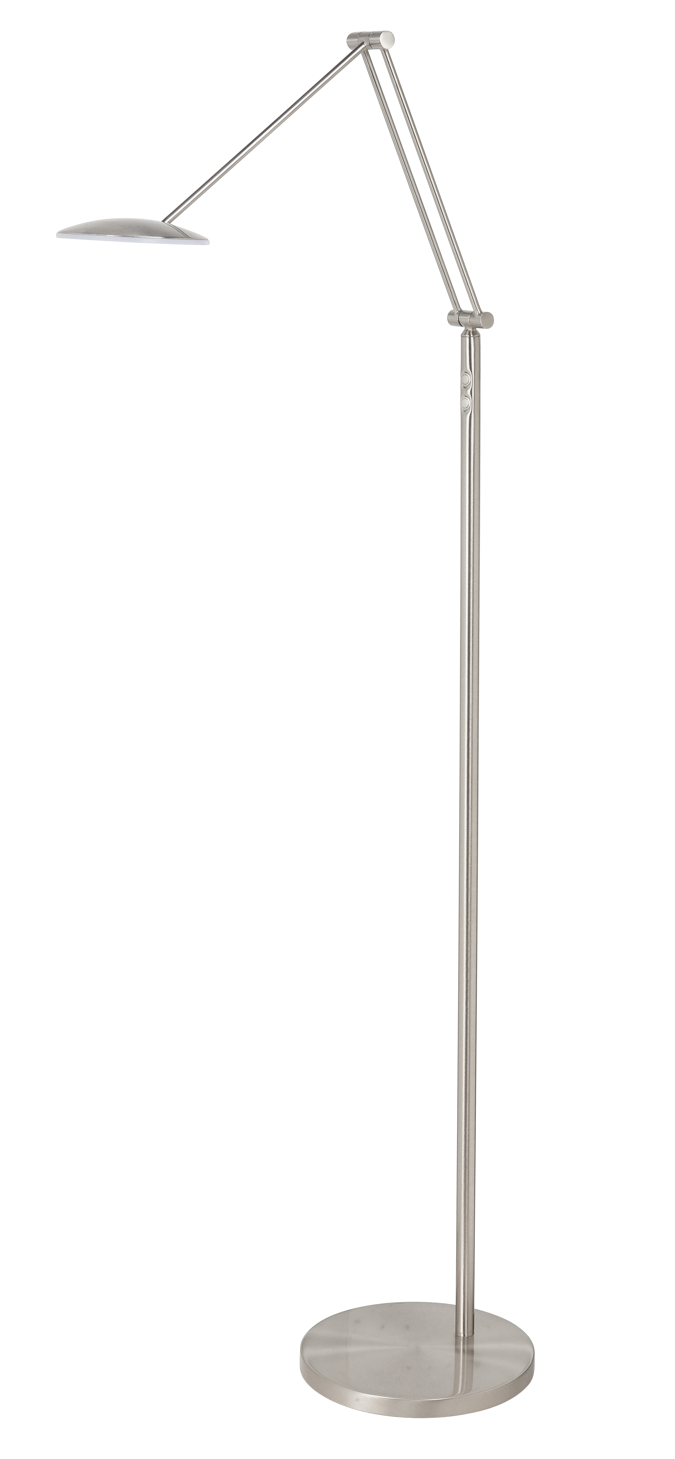 Vloerlamp Sapporo nikkel 23cm