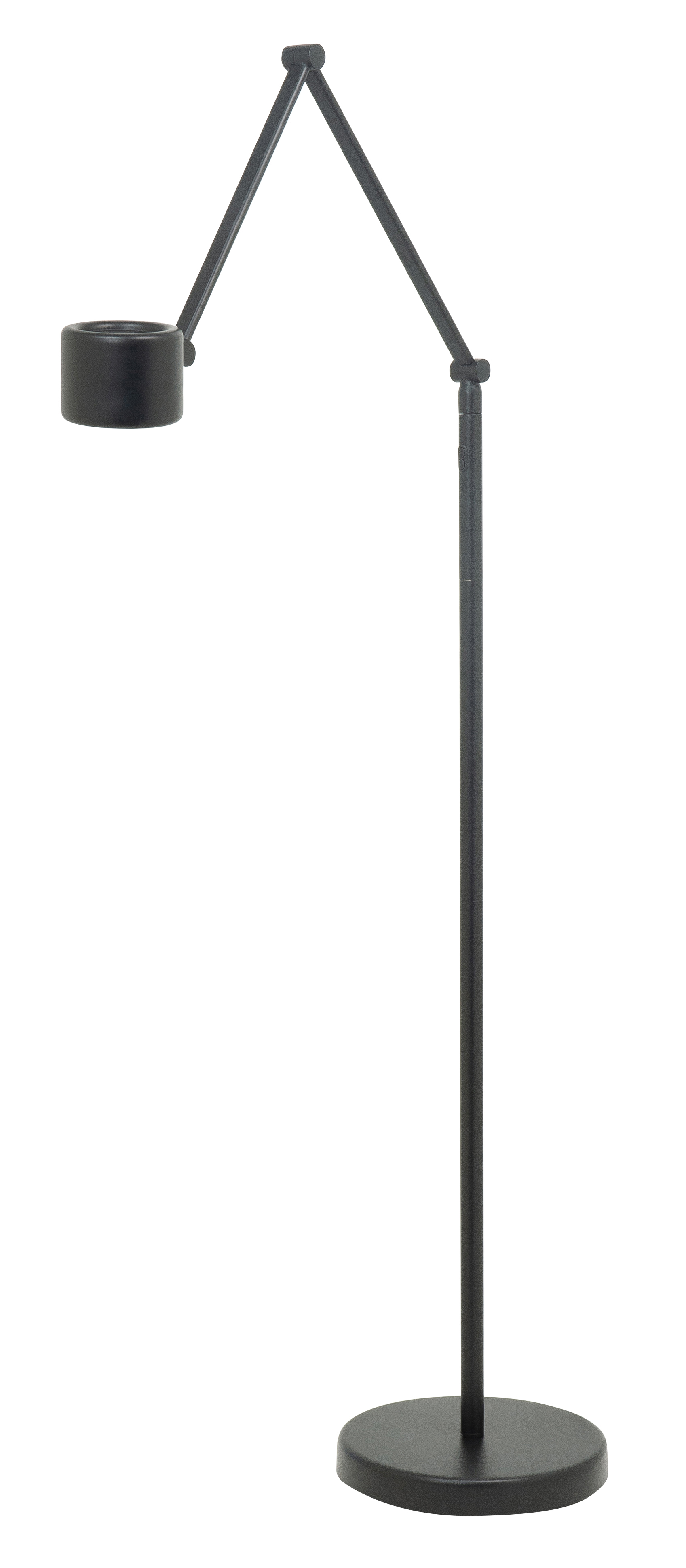 Vloerlamp Kyoto zwart