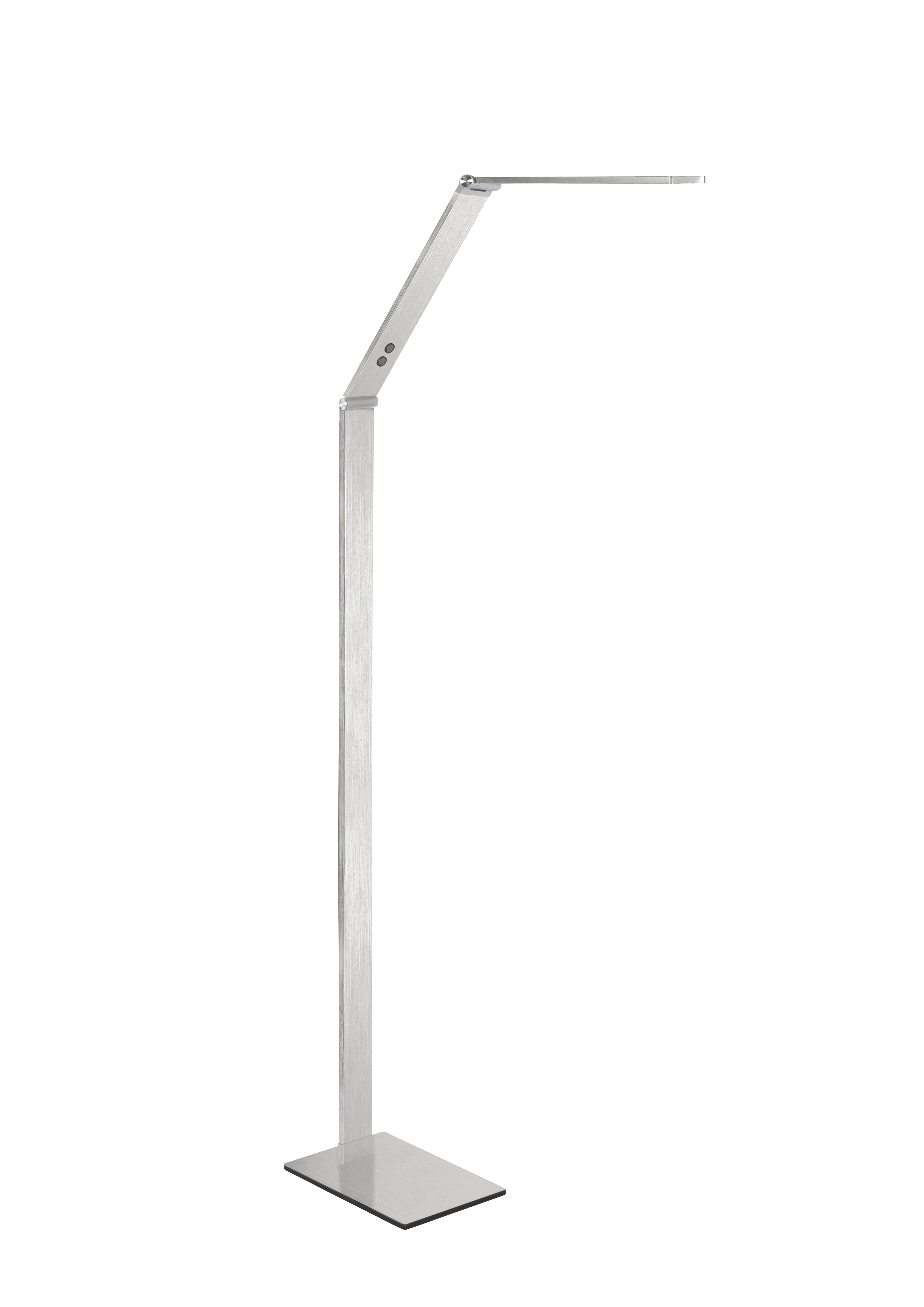 Vloerlamp Optimus nikkel