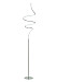 Vloerlamp Curle nikkel