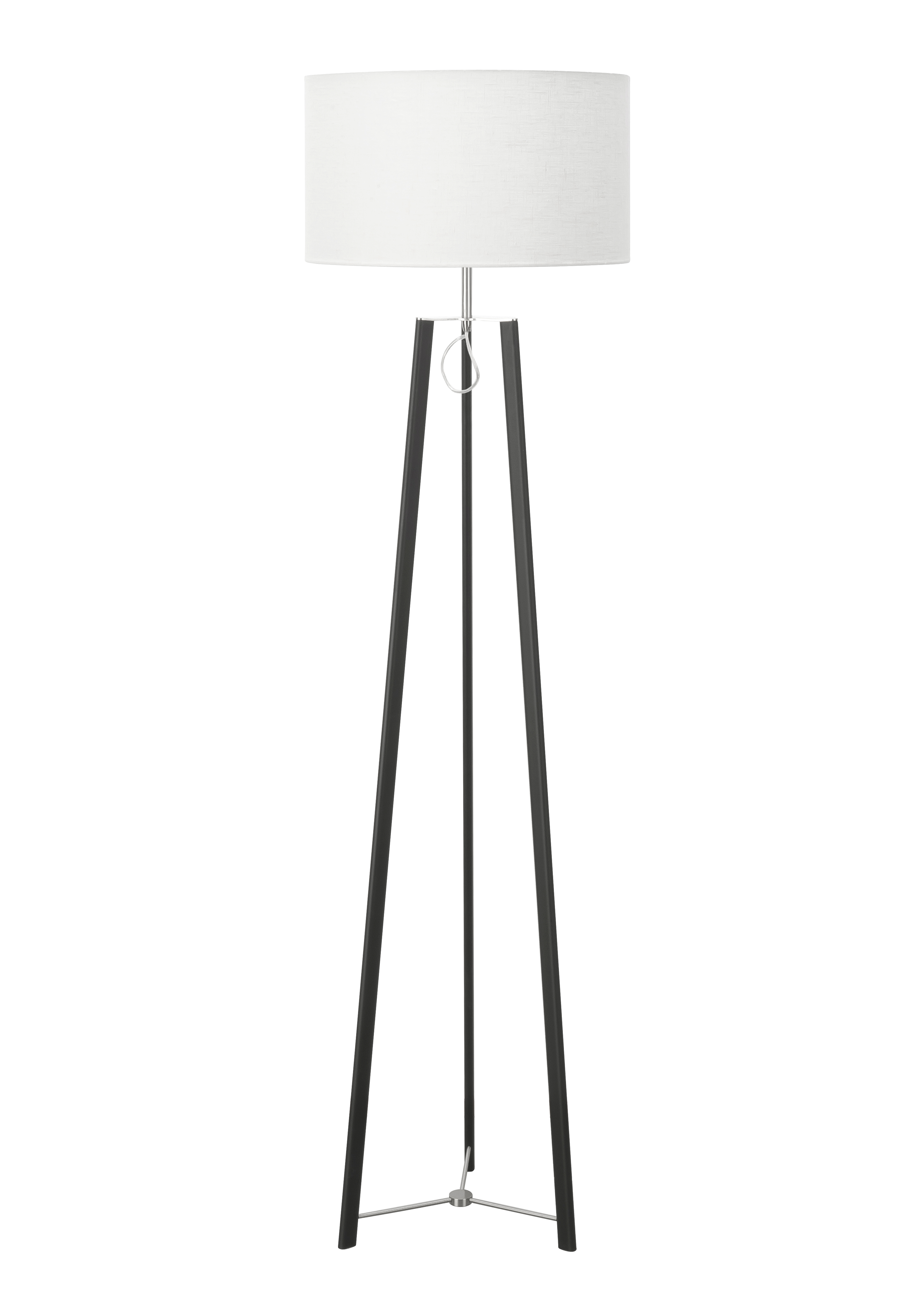Vloerlamp Tripod zwart
