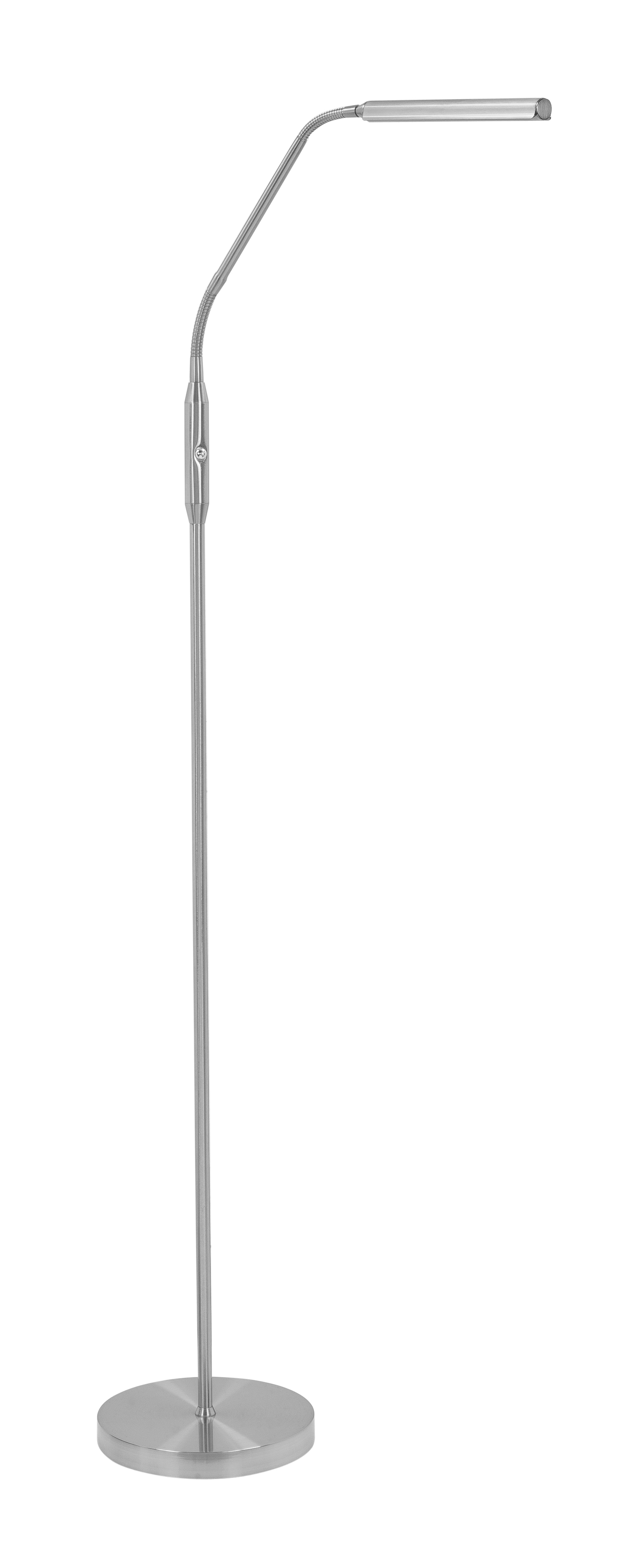 Vloerlamp Murcia nikkel