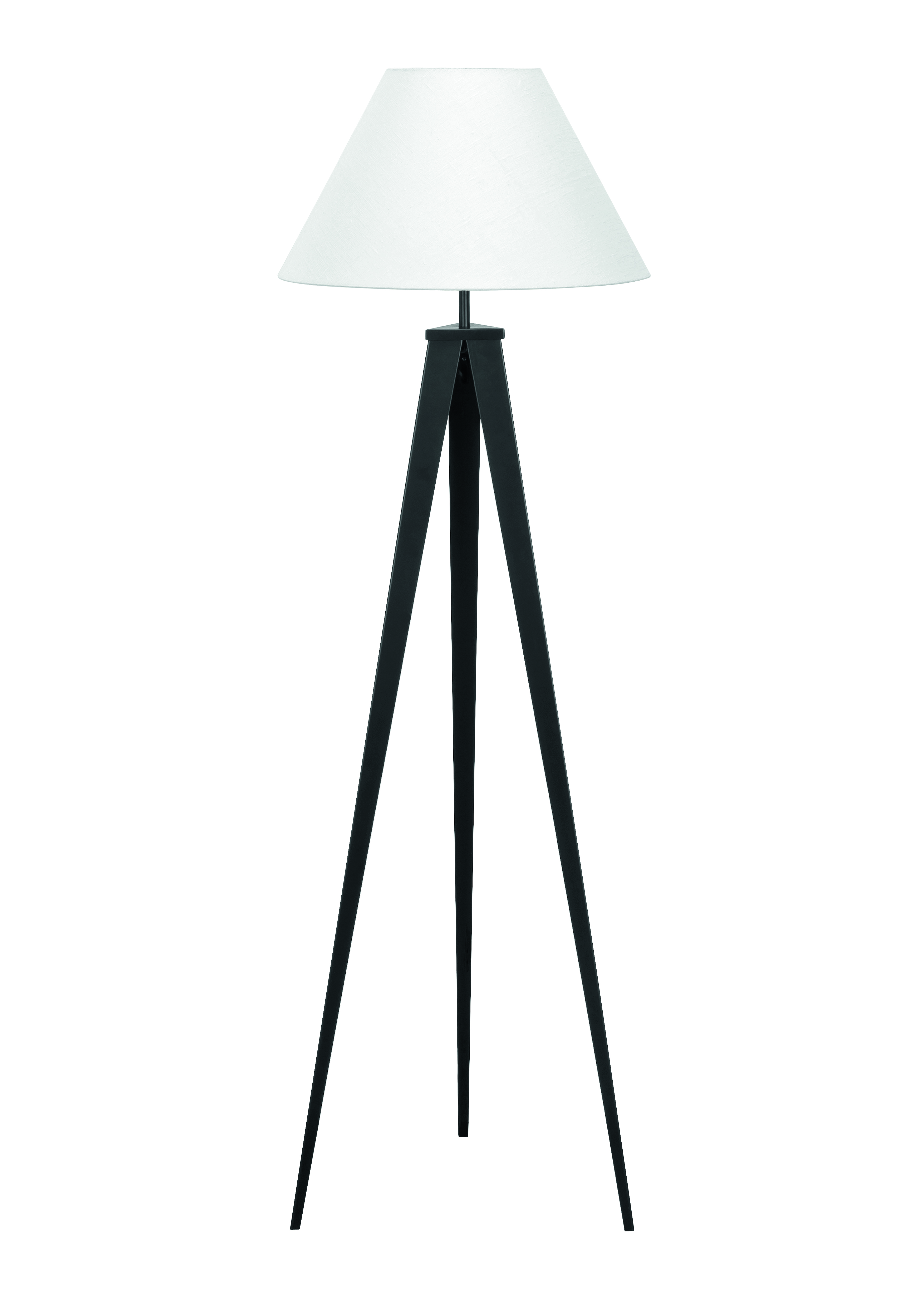 Vloerlamp Bangkok zwart