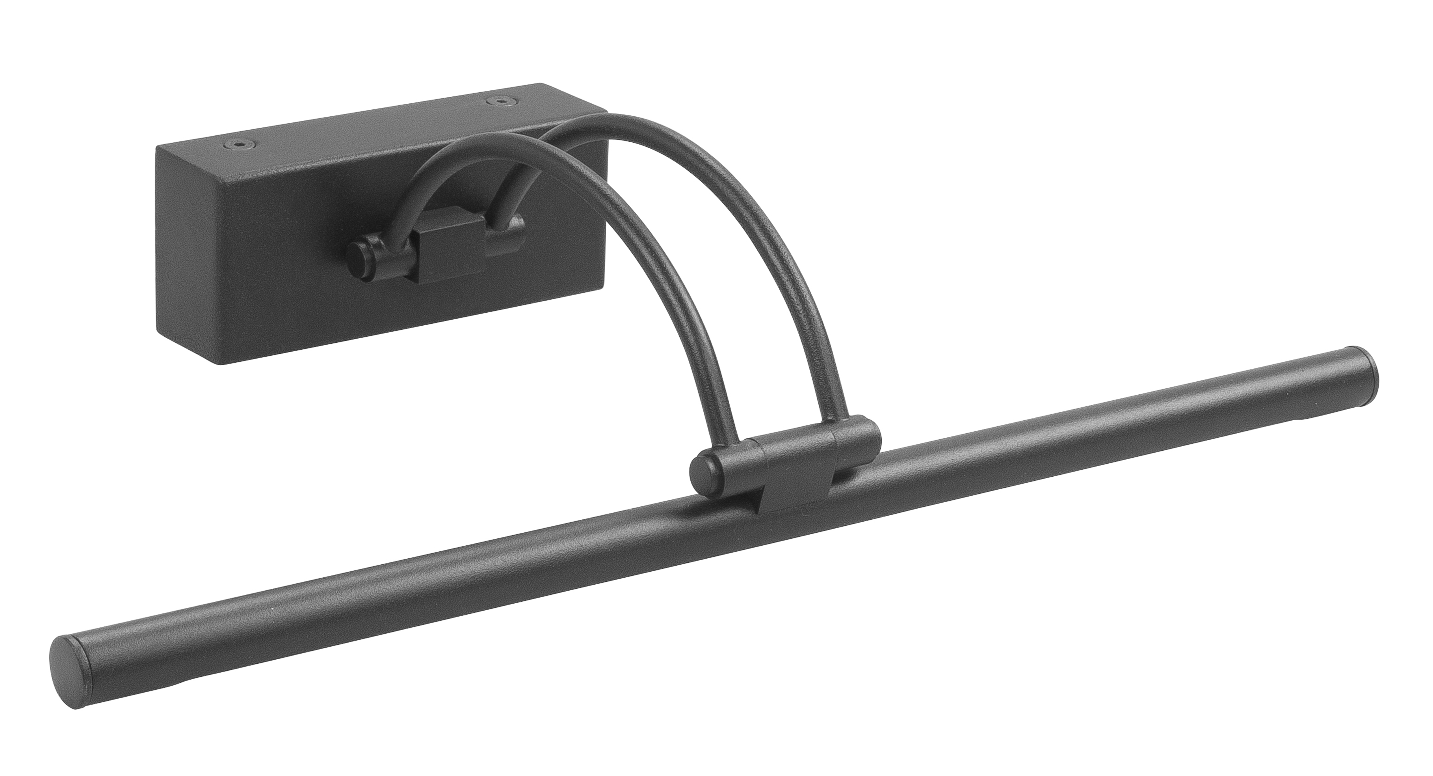 Wandlamp Picture light zwart curved