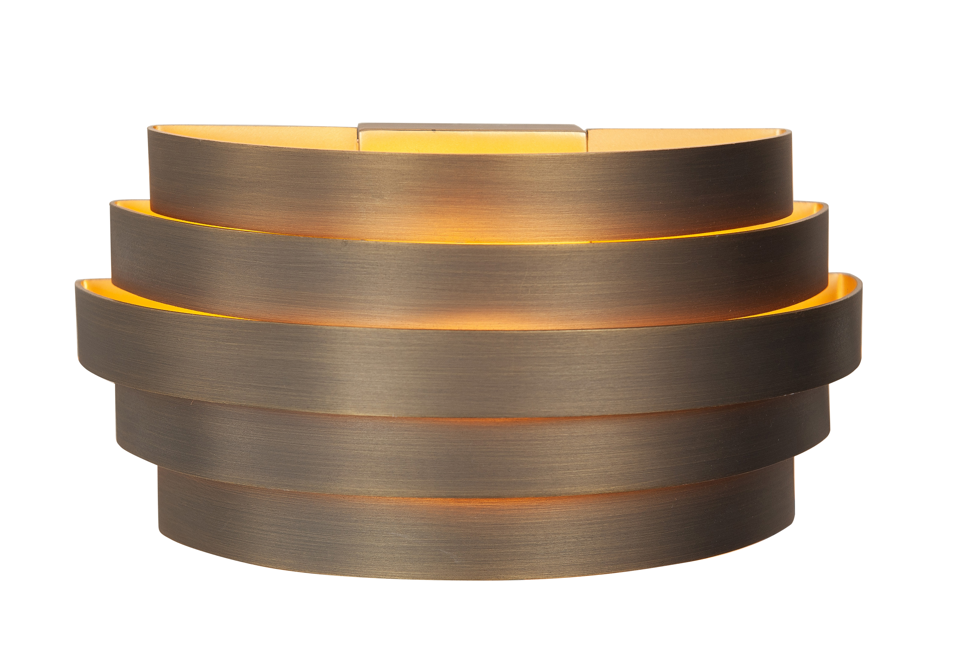 Wandlamp Scudo brons 66cm