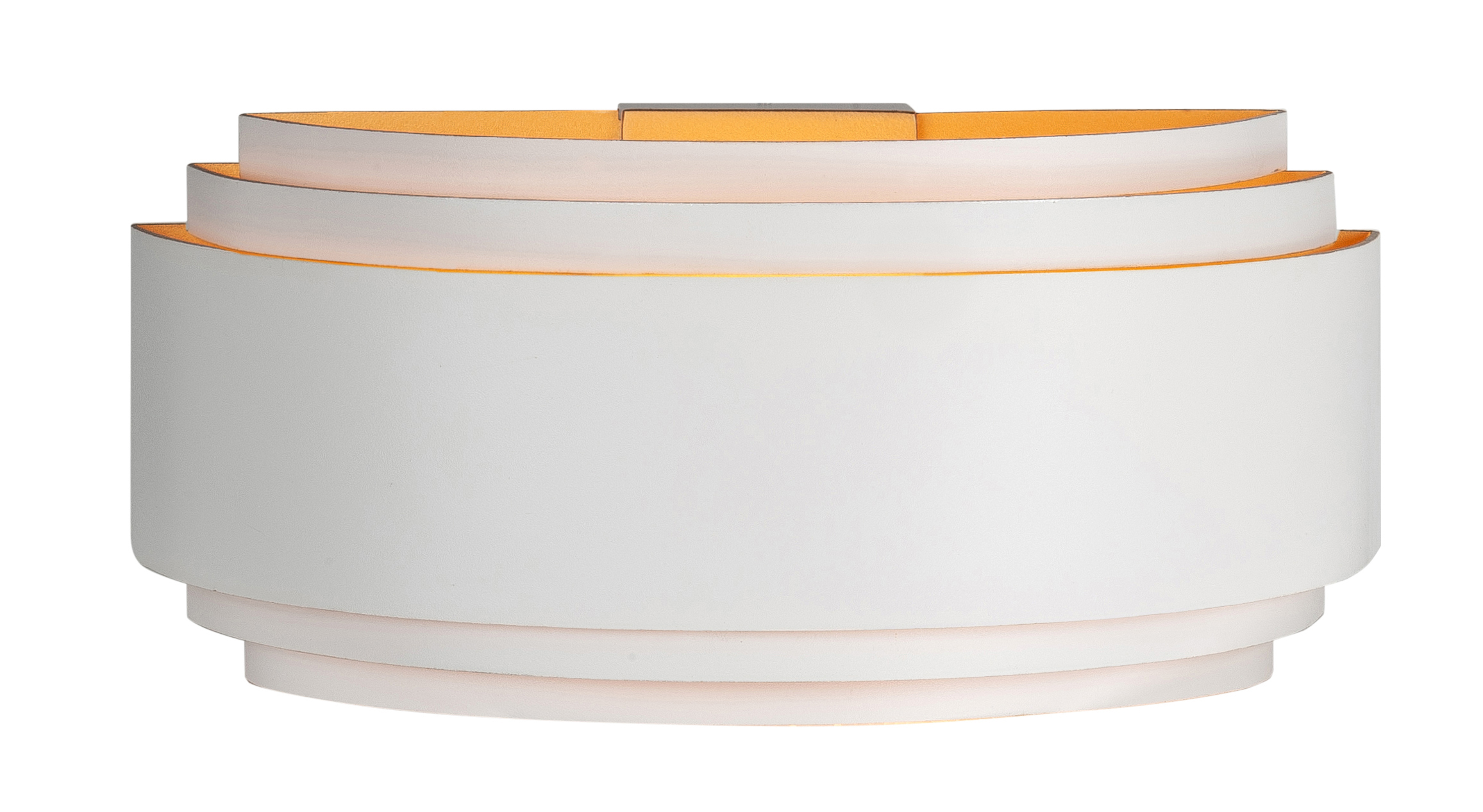 Wandlamp Sofia wit + goud