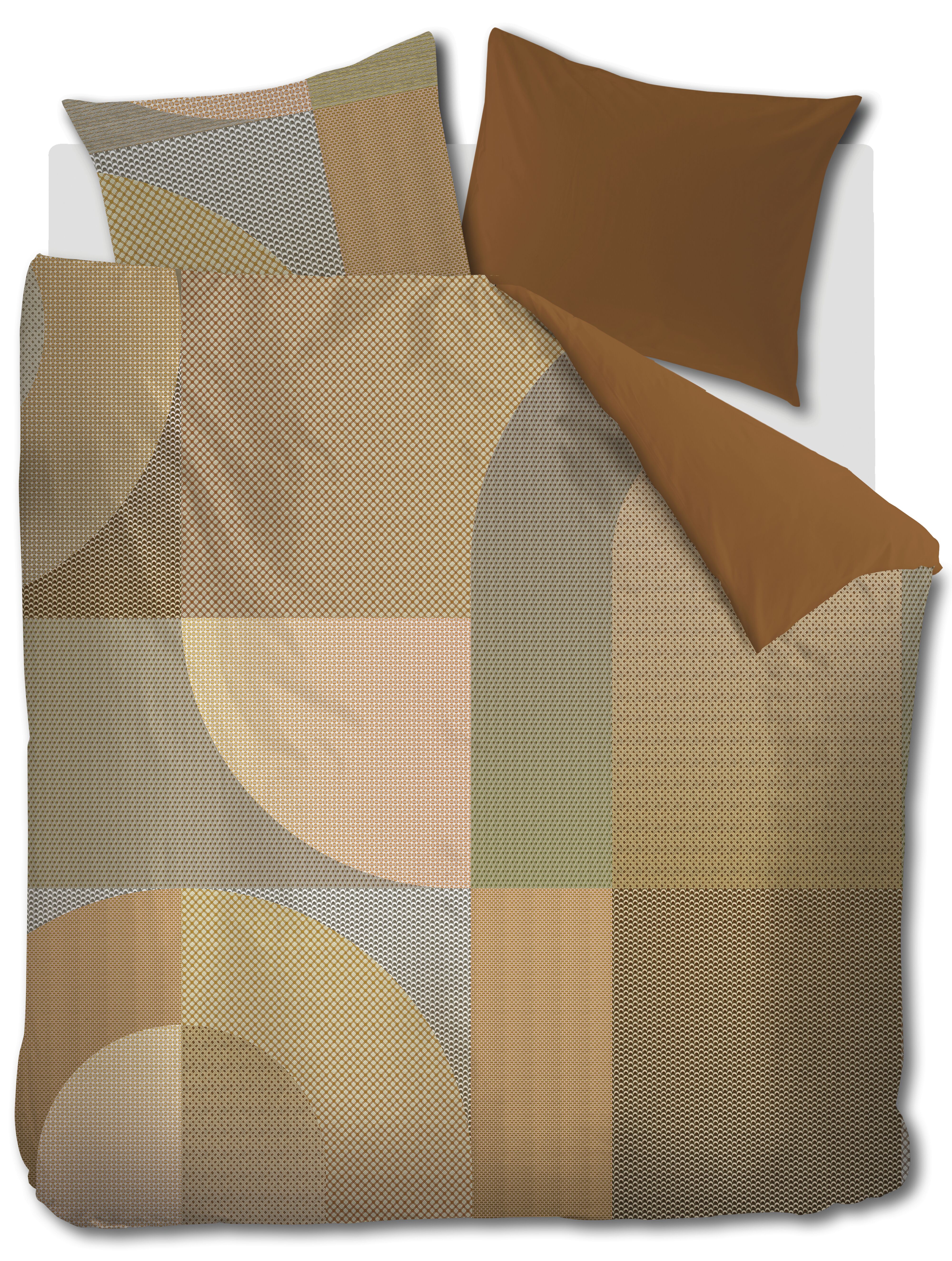 Dekbedovertrek Beddinghouse Fifth Avenue Goud 200 x 200/220 cm + 2x 60 x 70 cm