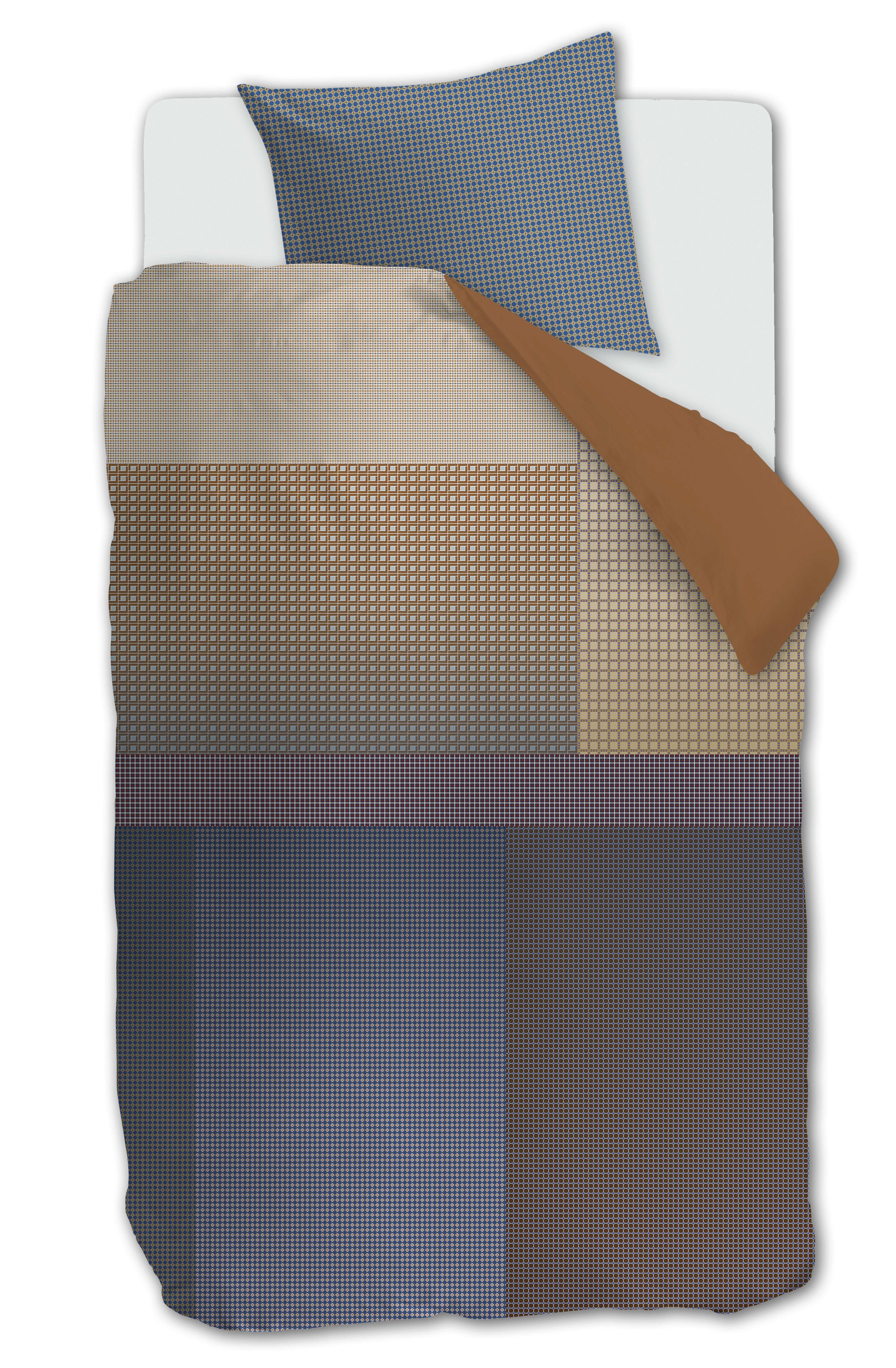 Dekbedovertrek Beddinghouse Oxford Street Blauw 140 x 200/220 cm + 1x 60 x 70 cm