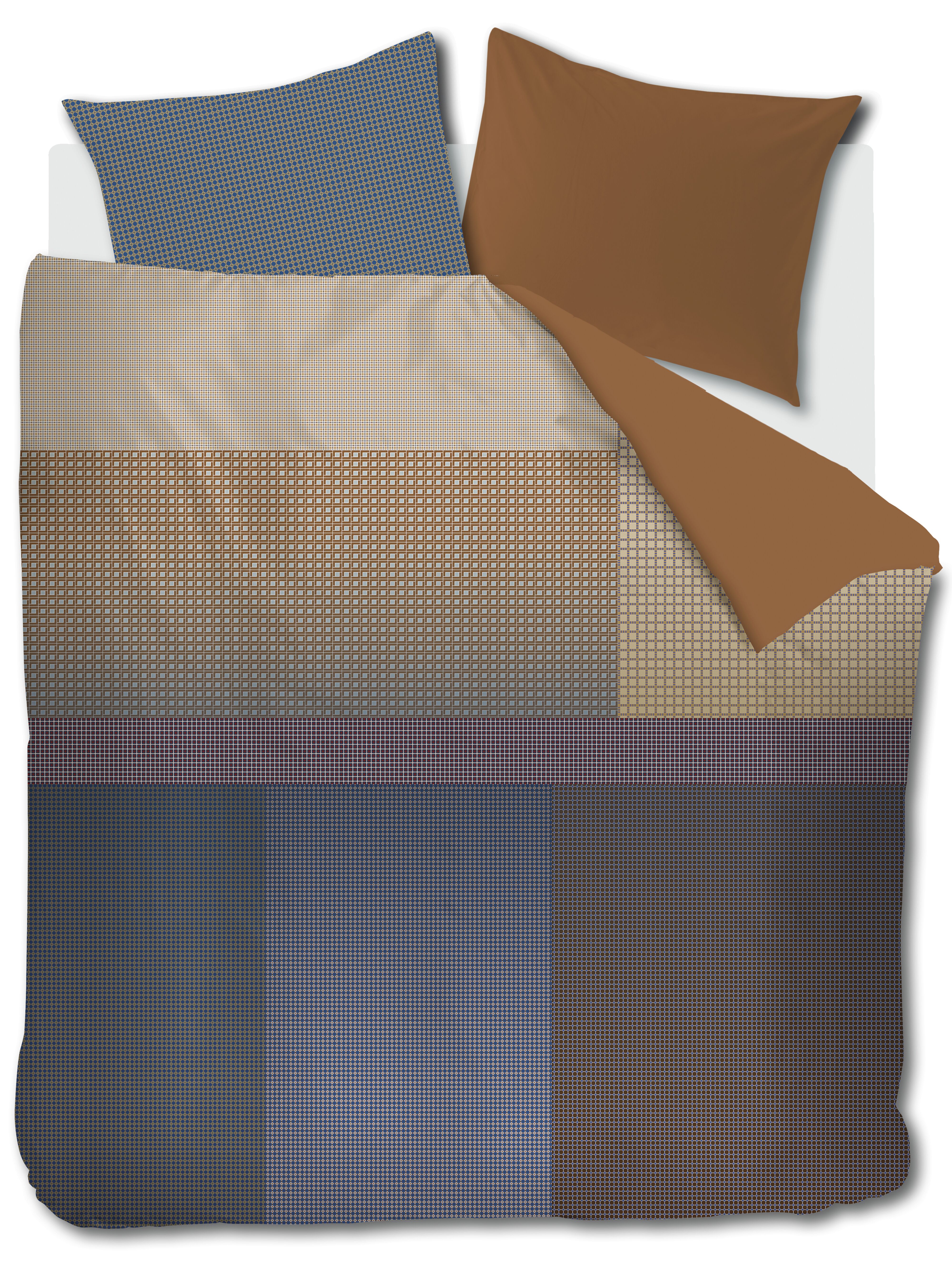 Dekbedovertrek Beddinghouse Oxford Street Blauw 260 x 200/220 cm + 2x 60 x 70 cm