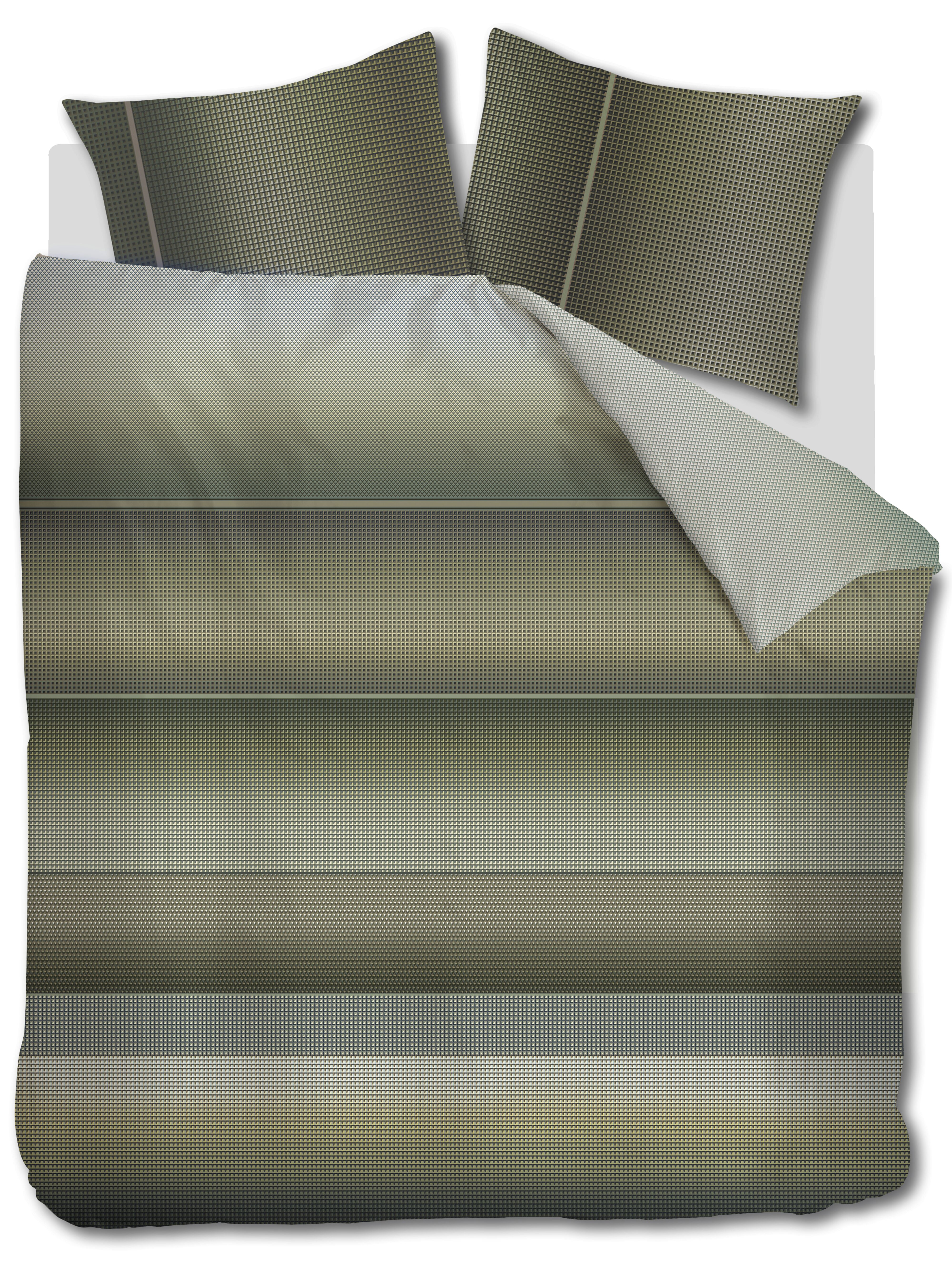 Dekbedovertrek Kardol Charlottesville Groen 260 x 200/220 cm + 2x 60 x 70 cm