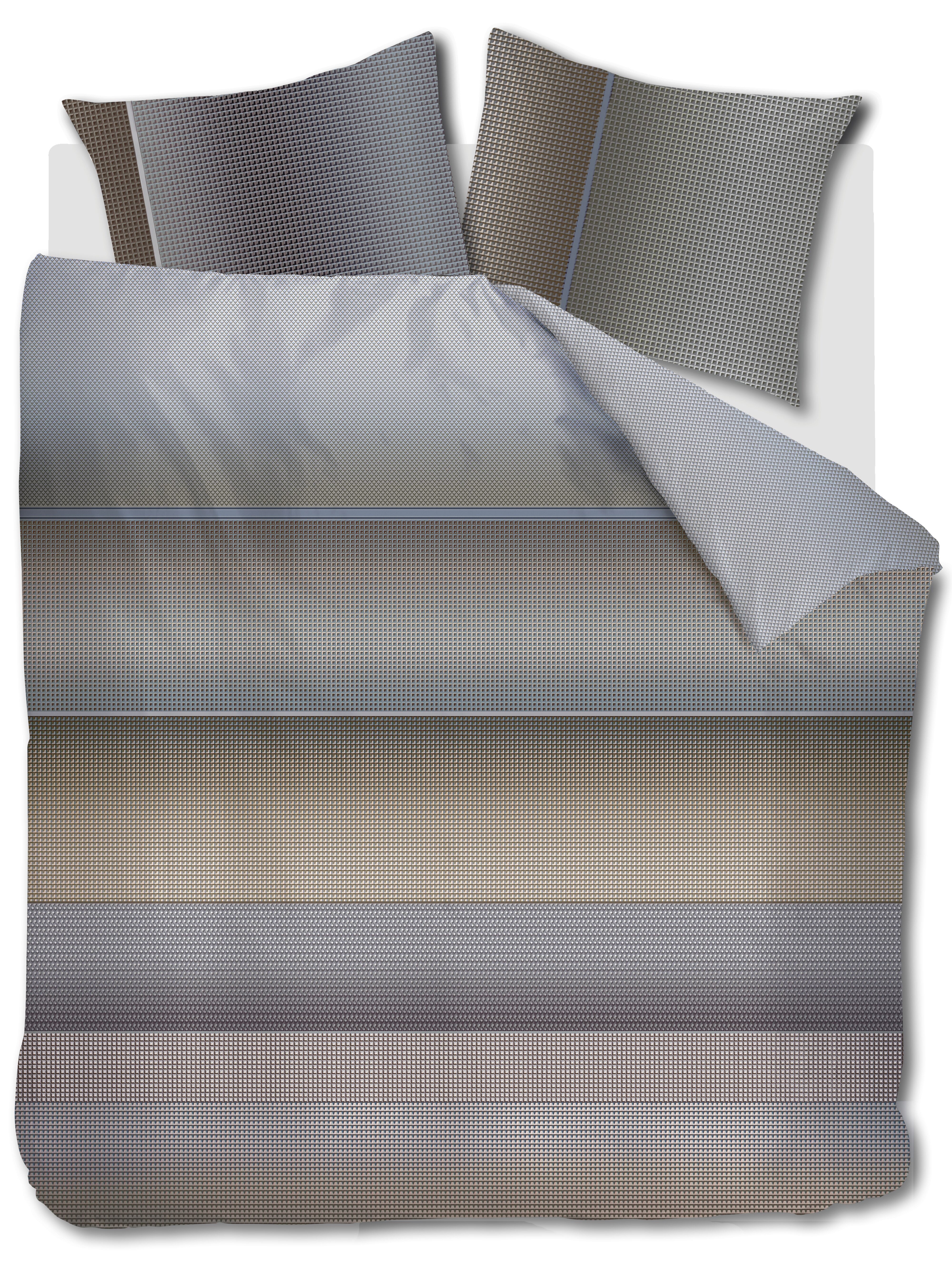 Dekbedovertrek Kardol Charlottesville Blauwgrijs 260 x 200/220 cm + 2x 60 x 70 cm