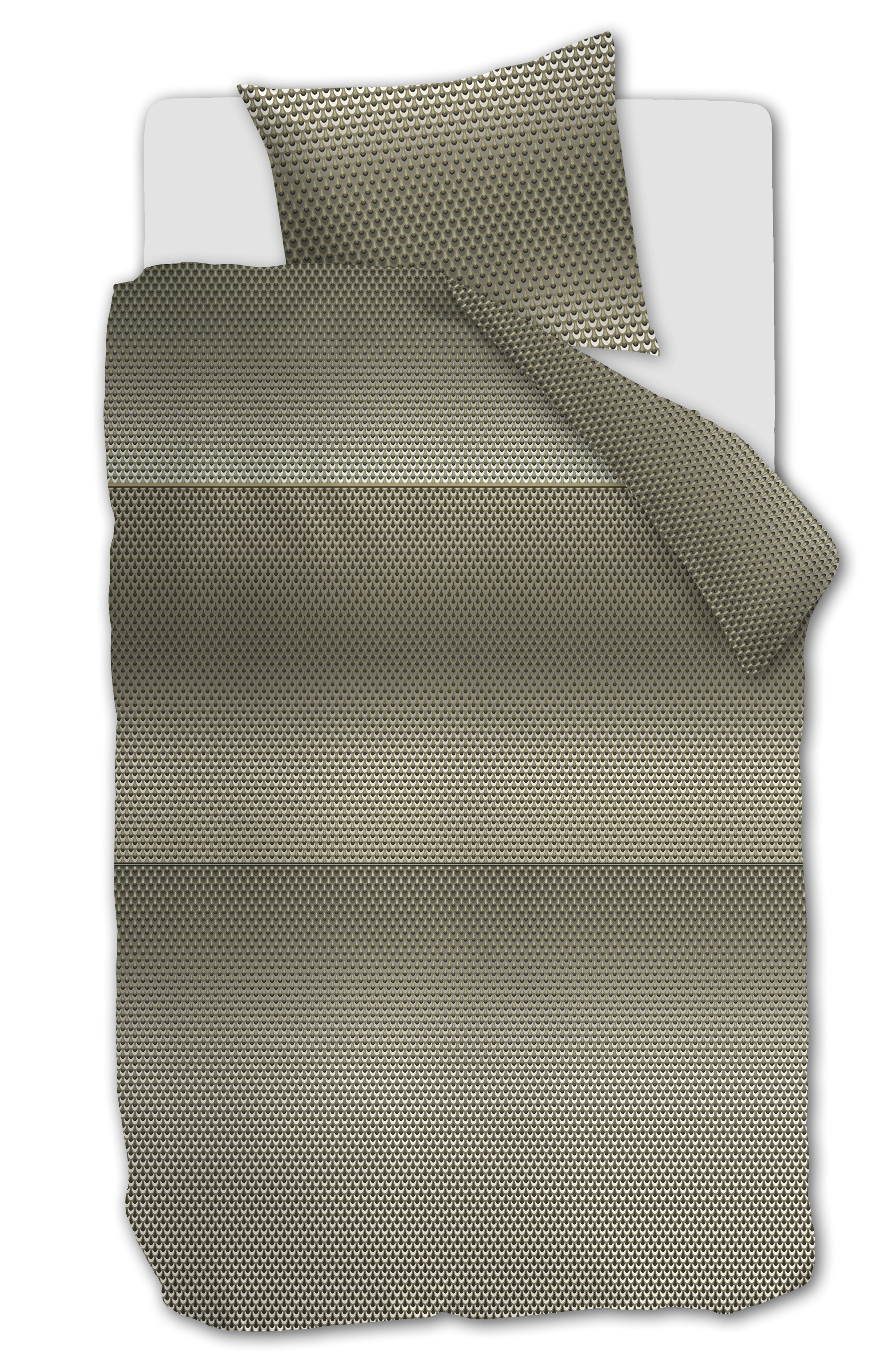 Dekbedovertrek Kardol Lofty Olive Green 140 x 200/220 cm + 1x 60 x 70 cm