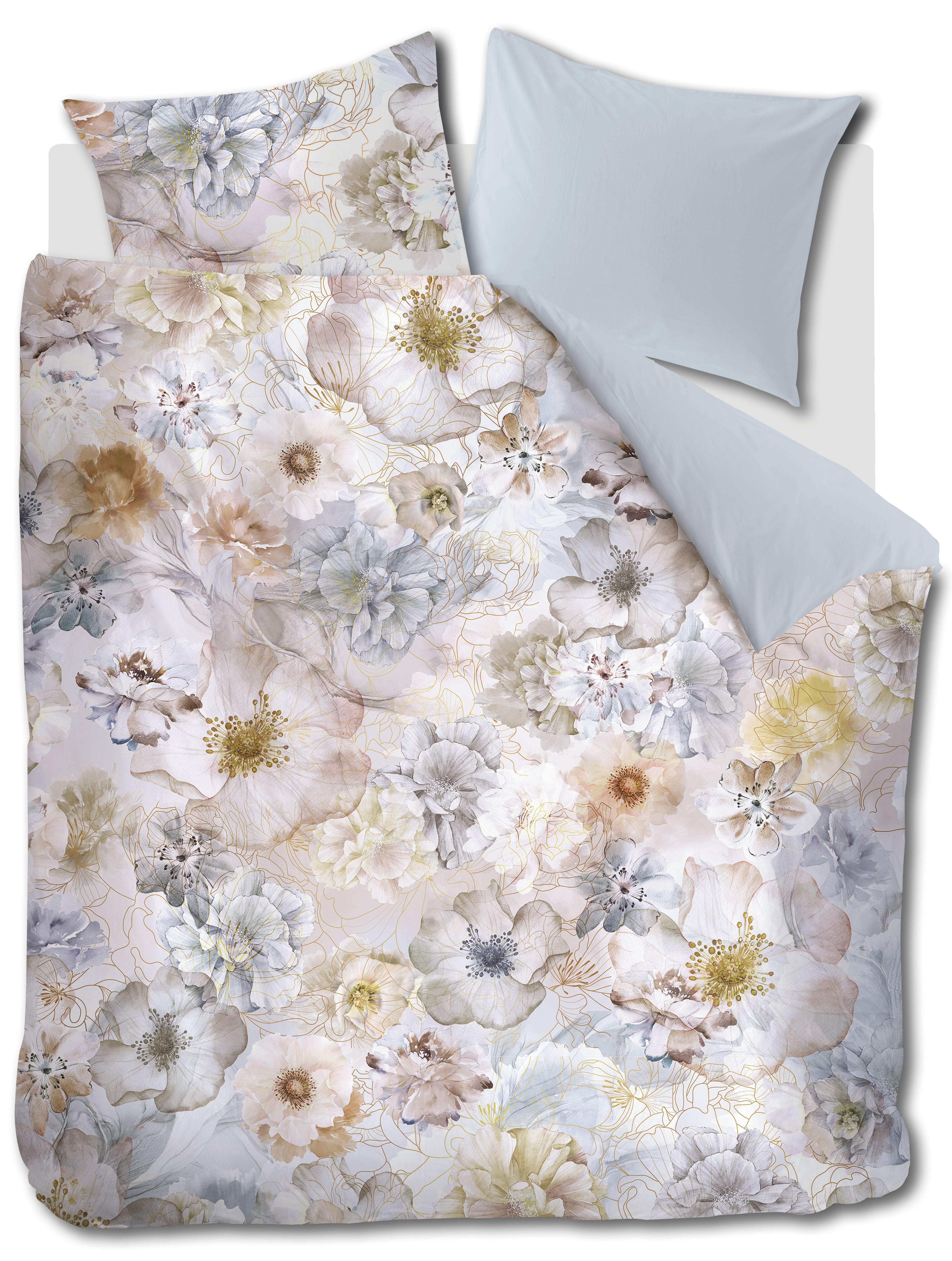 Dekbedovertrek Kardol Kelmscott Naturel 200 x 200/220 cm + 2x 60 x 70 cm