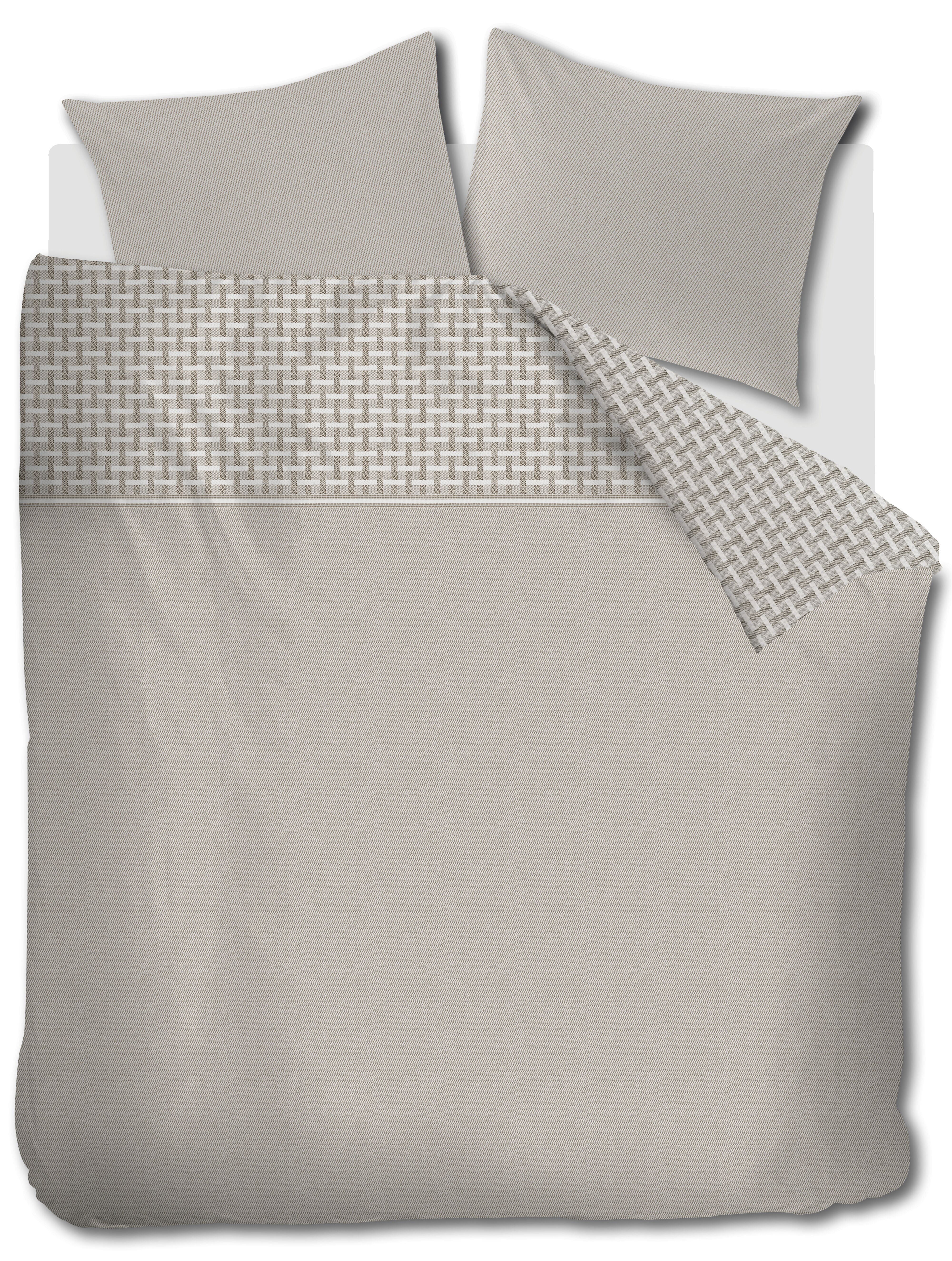 Dekbedovertrek Rivièra Maison Hayes Zand 260 x 200/220 cm + 2x 60 x 70 cm