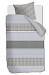 Dekbedovertrek Rivièra Maison Lawrence Blauwgrijs 140 x 200/220 cm + 1x 60 x 70 cm