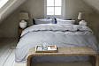 Dekbedovertrek Rivièra Maison Emery Blauwgrijs 260 x 200/220 cm + 2x 60 x 70 cm