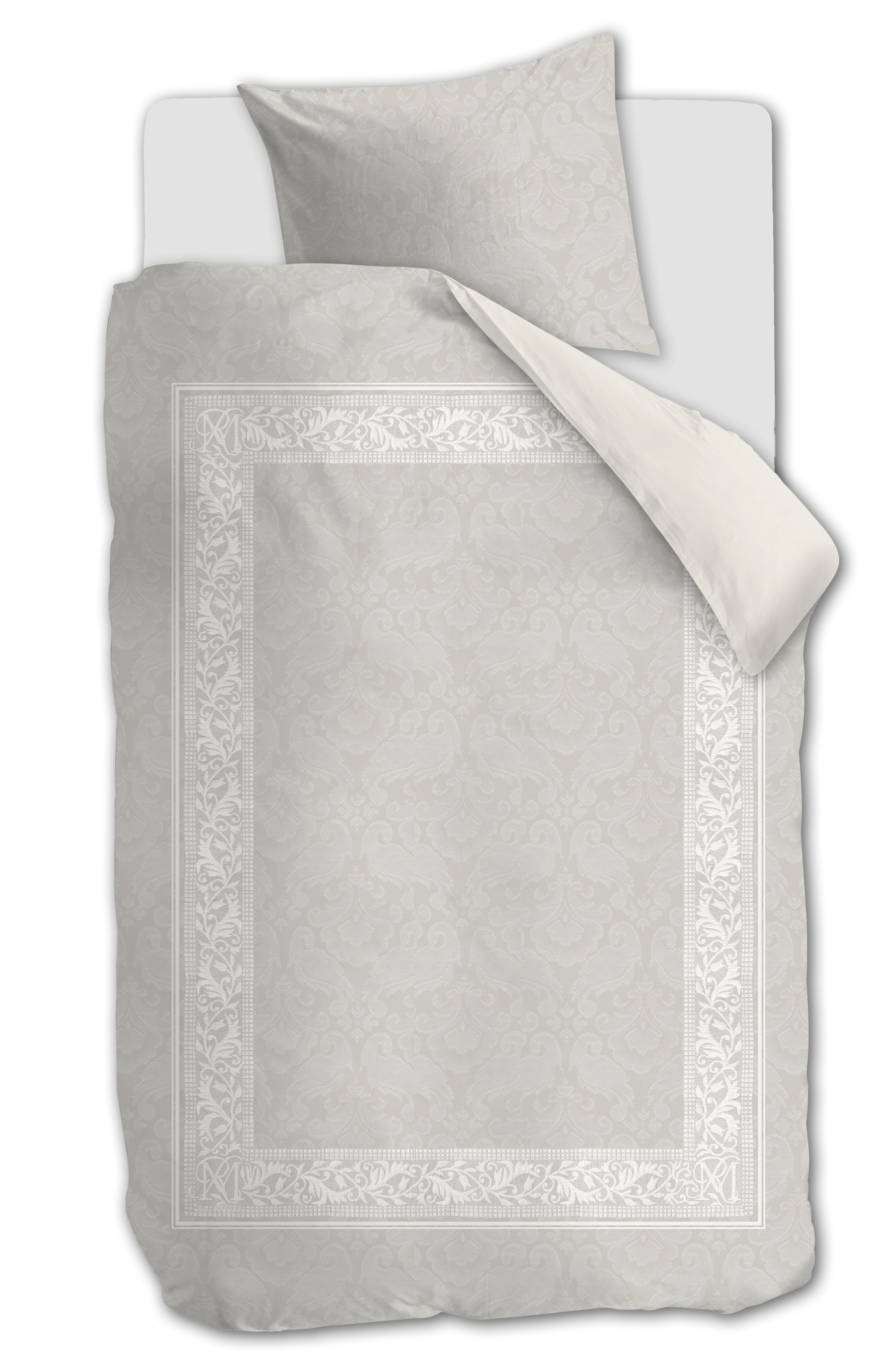 Dekbedovertrek Rivièra Maison Ornaments Zand 140 x 200/220 cm + 1x 60 x 70 cm