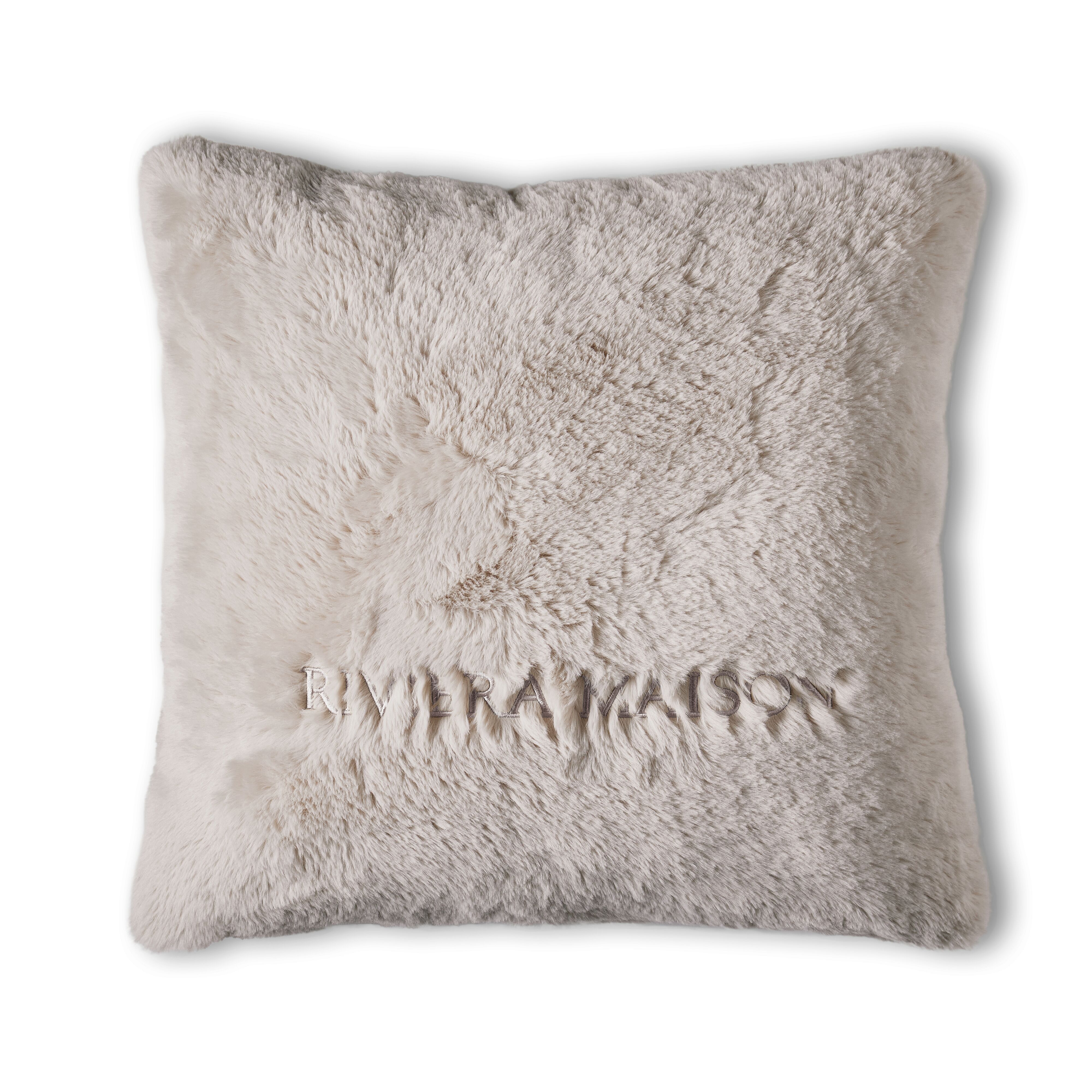Sierkussen Rivièra Maison Furfinity Cushion Zand 50 x 50 cm