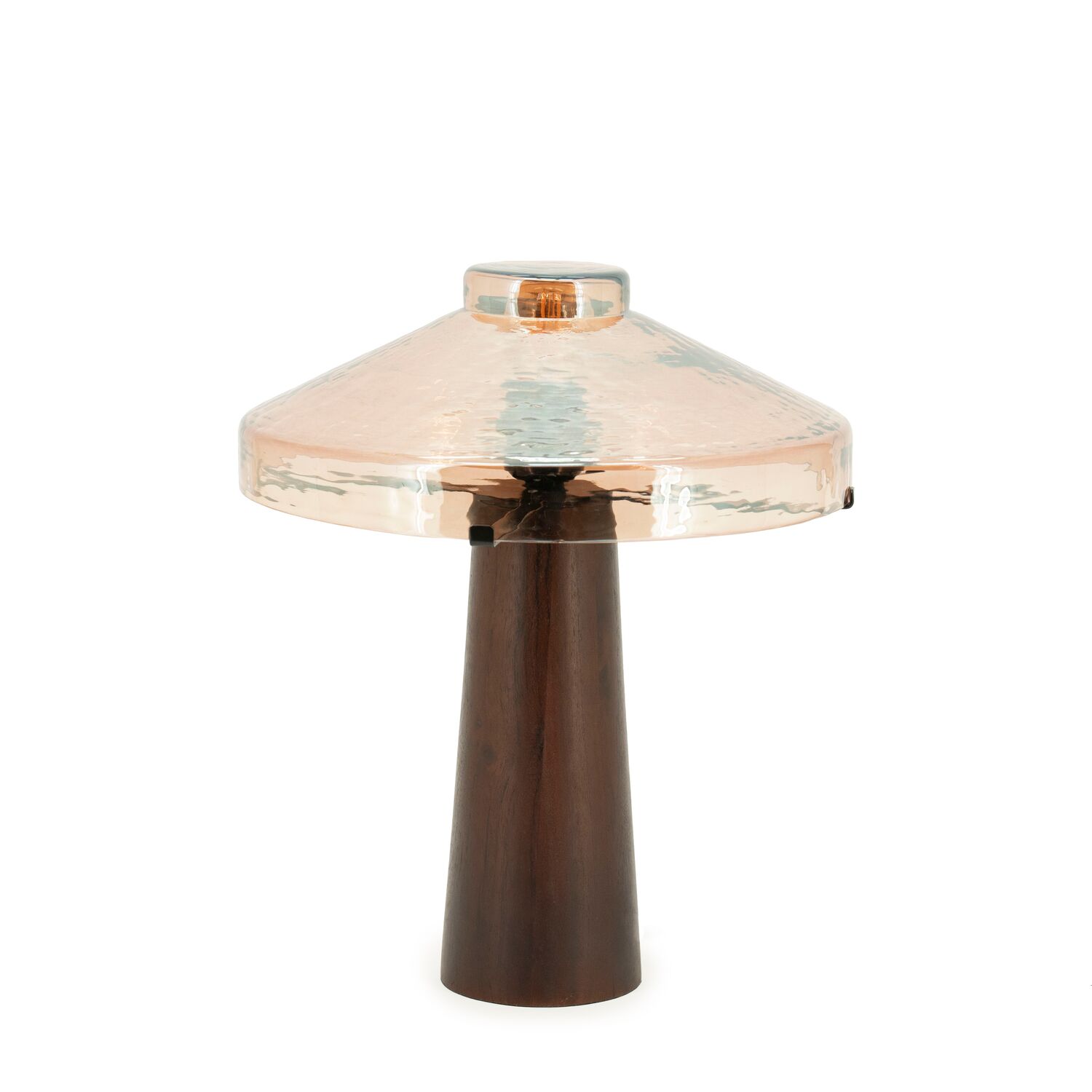 Tafellamp Dome bruin