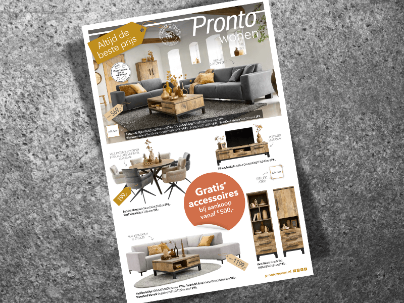 Pronto Wonen folder