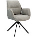 Eetkamerstoel Ombrone draaibaar donkergrijs
