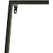 Wandplank Pardal hout metaal 50x50 cm bruin
