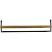Wandplank Pardal hout metaal 24x100 cm bruin