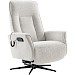 Relaxfauteuil Hamerio L grijs met sta-op