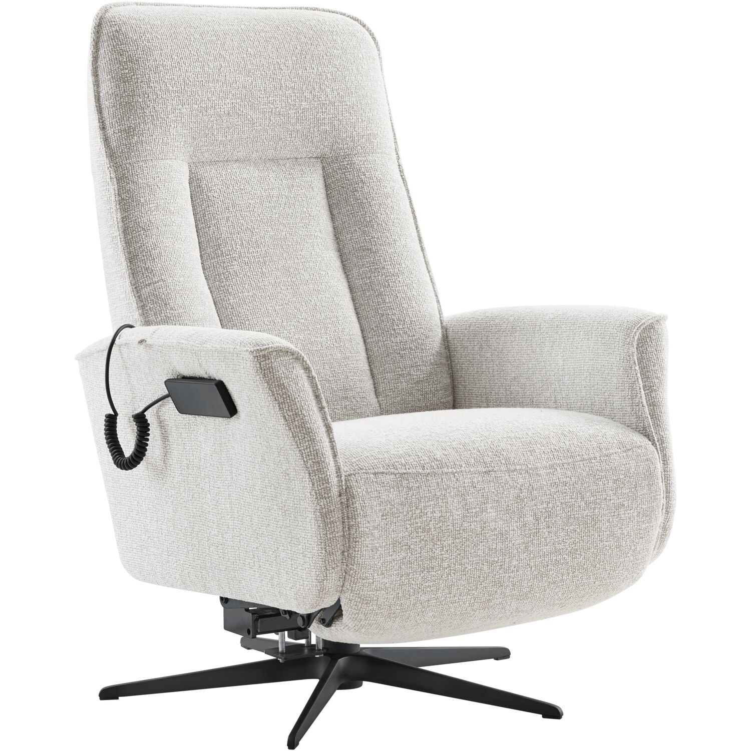Relaxfauteuil Hamerio L grijs met sta-op