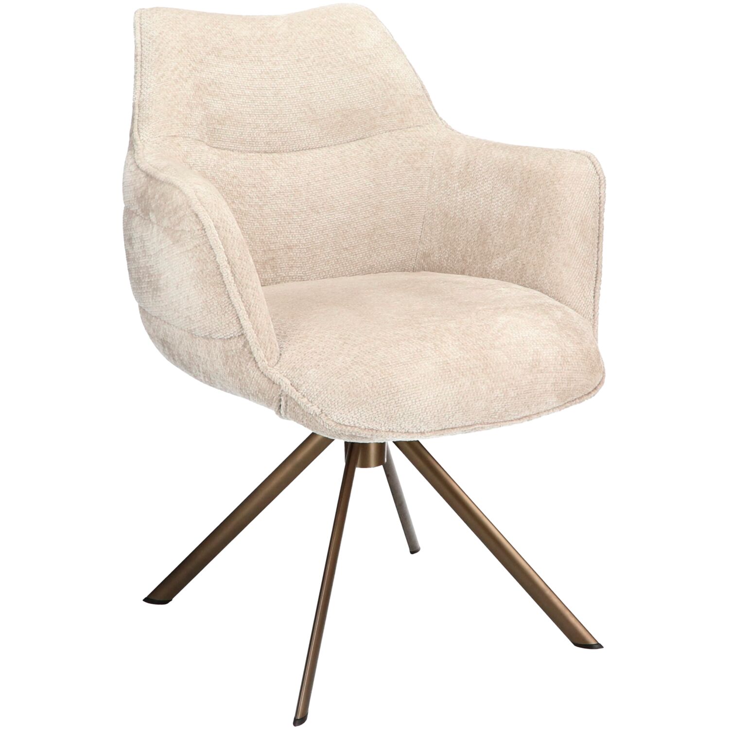 Eetkamerstoel Miosa beige