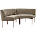 Eetkamerbank Cenare 230 cm taupe