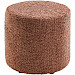Poef Roby 40 cm bruin rond