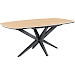 Eettafel Warita 60cm uitschuifbaar 160x92cm