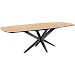 Eettafel Warita 60cm uitschuifbaar 160x92cm
