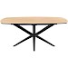 Eettafel Warita 60cm uitschuifbaar 160x92cm