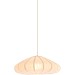 Hanglamp Cantilupo S wit linnen 1-lichts