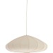 Hanglamp Cantilupo L wit linnen 1-lichts