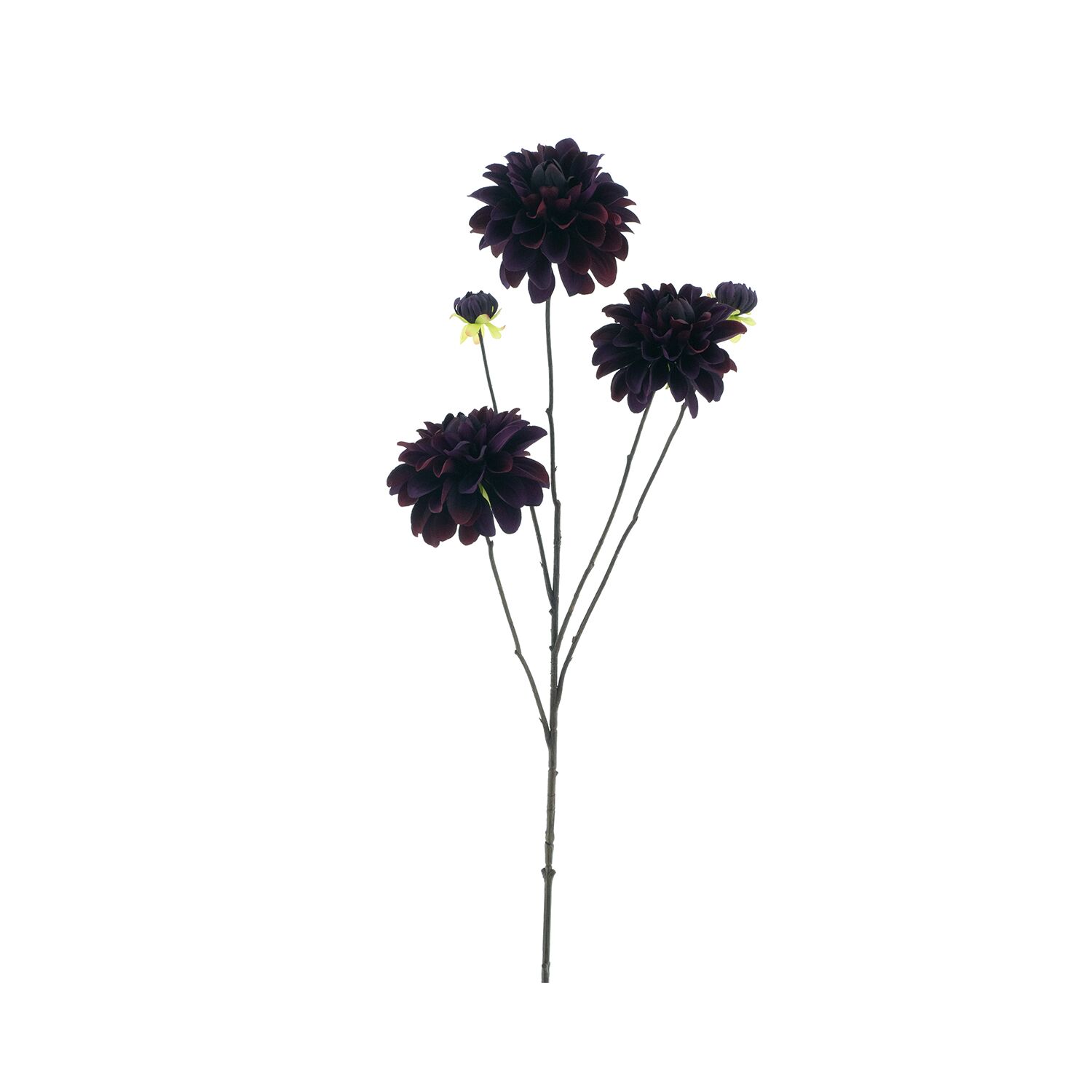 Kunstbloem Dahlia bordeauxrood