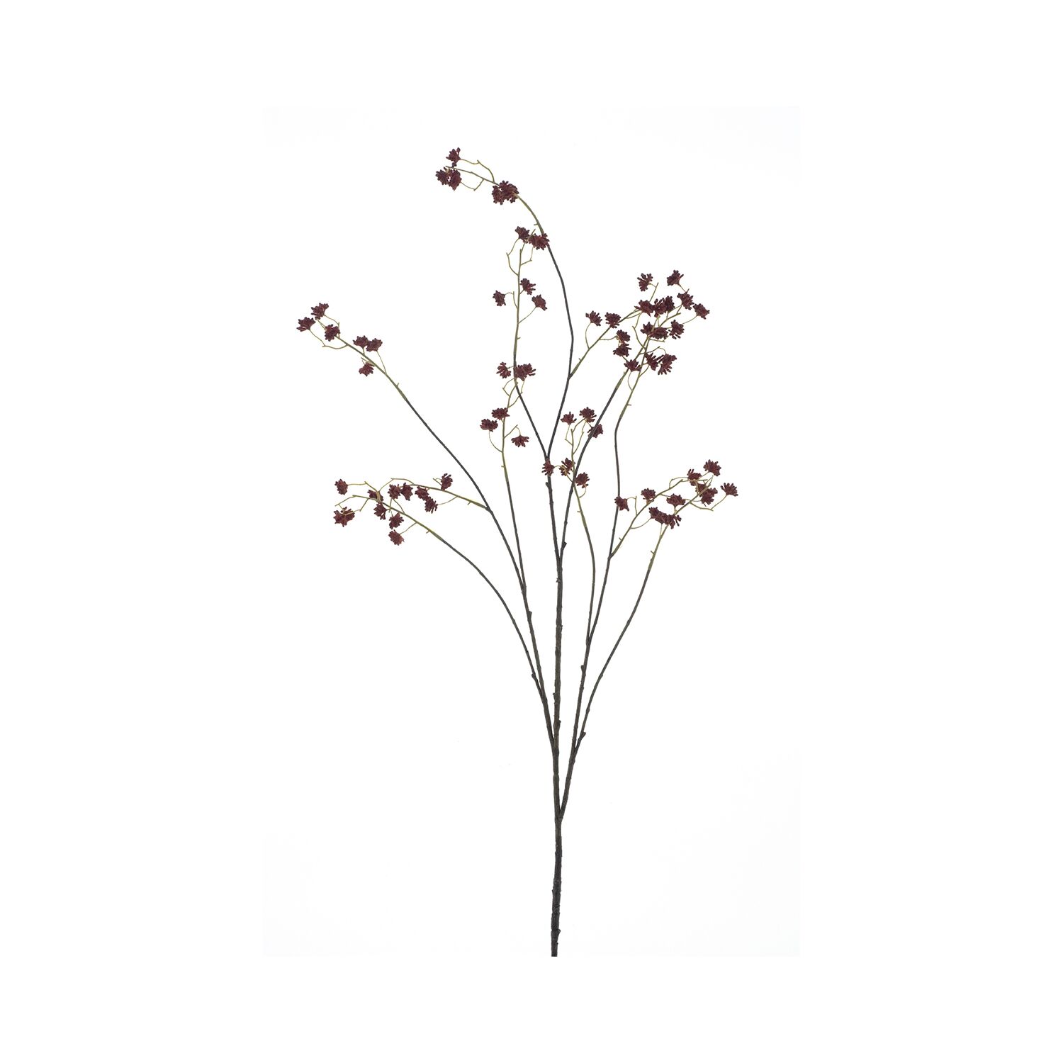 WKunstbloem Mini gipskruid rood