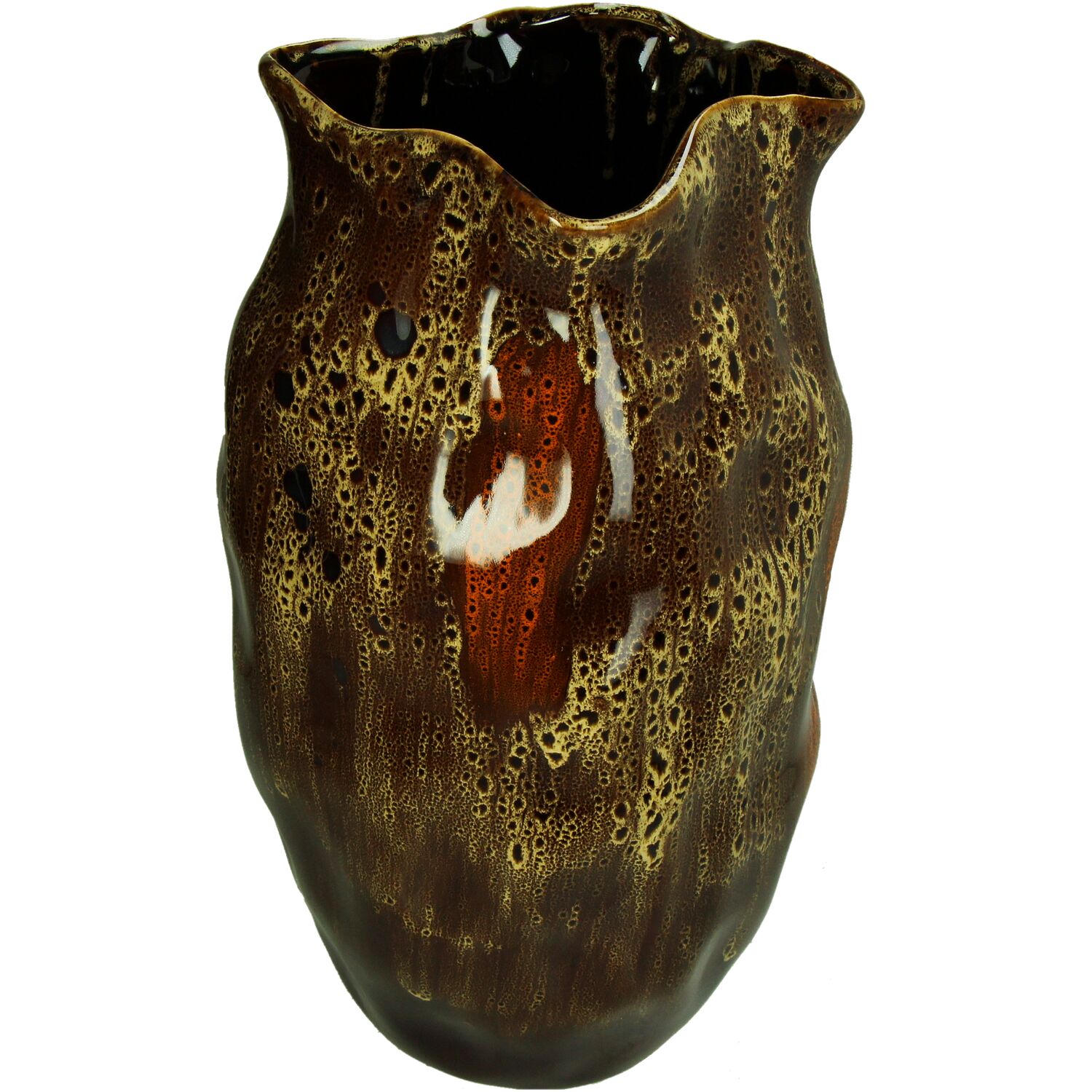 Vaas Stoneware multi bruin