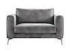 LINOZA Loveseat (arm B2) ml dakota 68-dark grey
